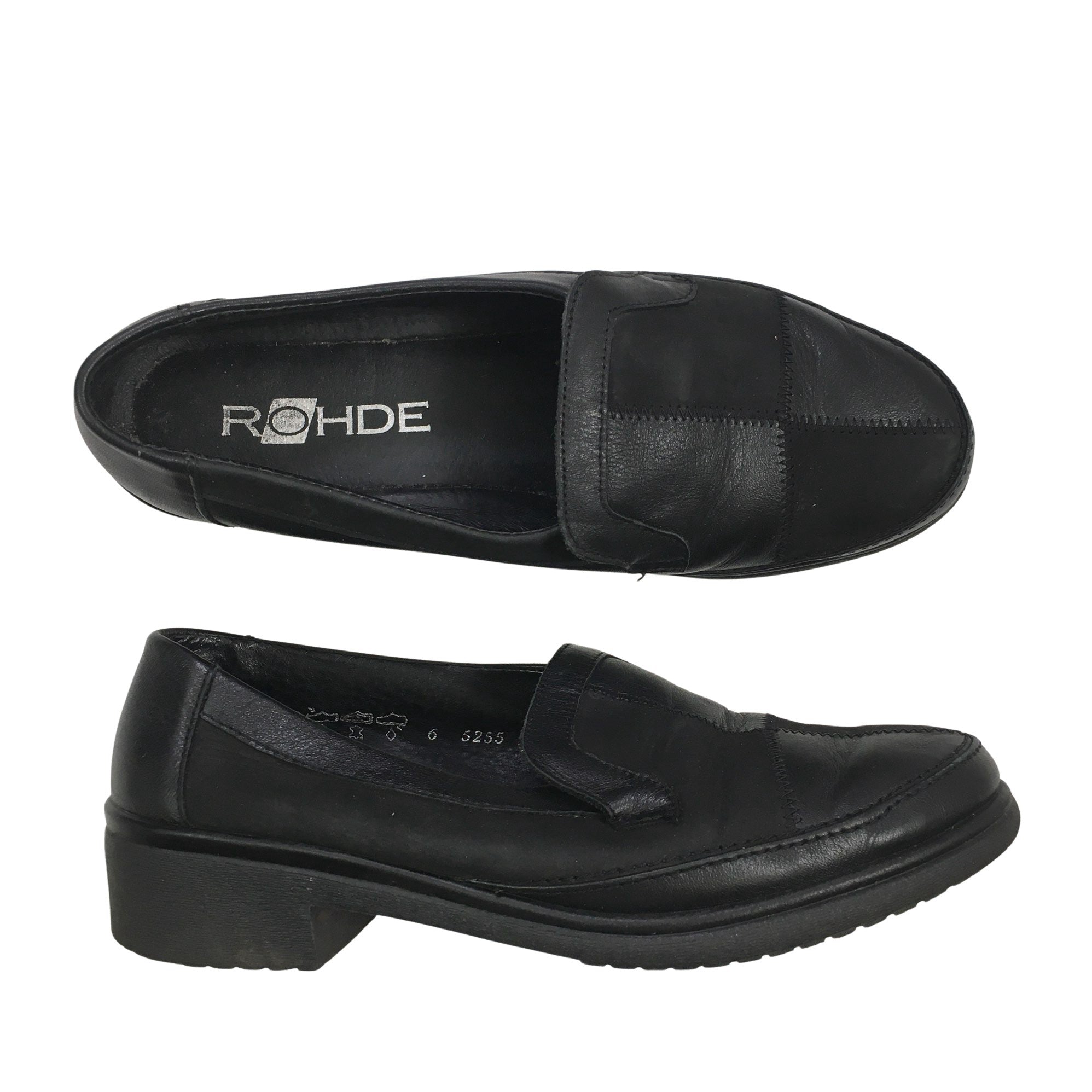 Women's Rohde Loafers, size 39 (Black) |