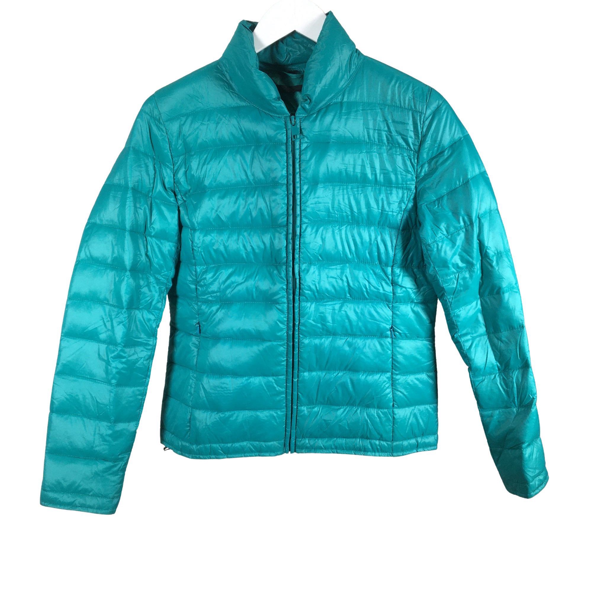 Women's Massimo Rebecchi Light down jacket, size 40 (Turquoise) | Emmy