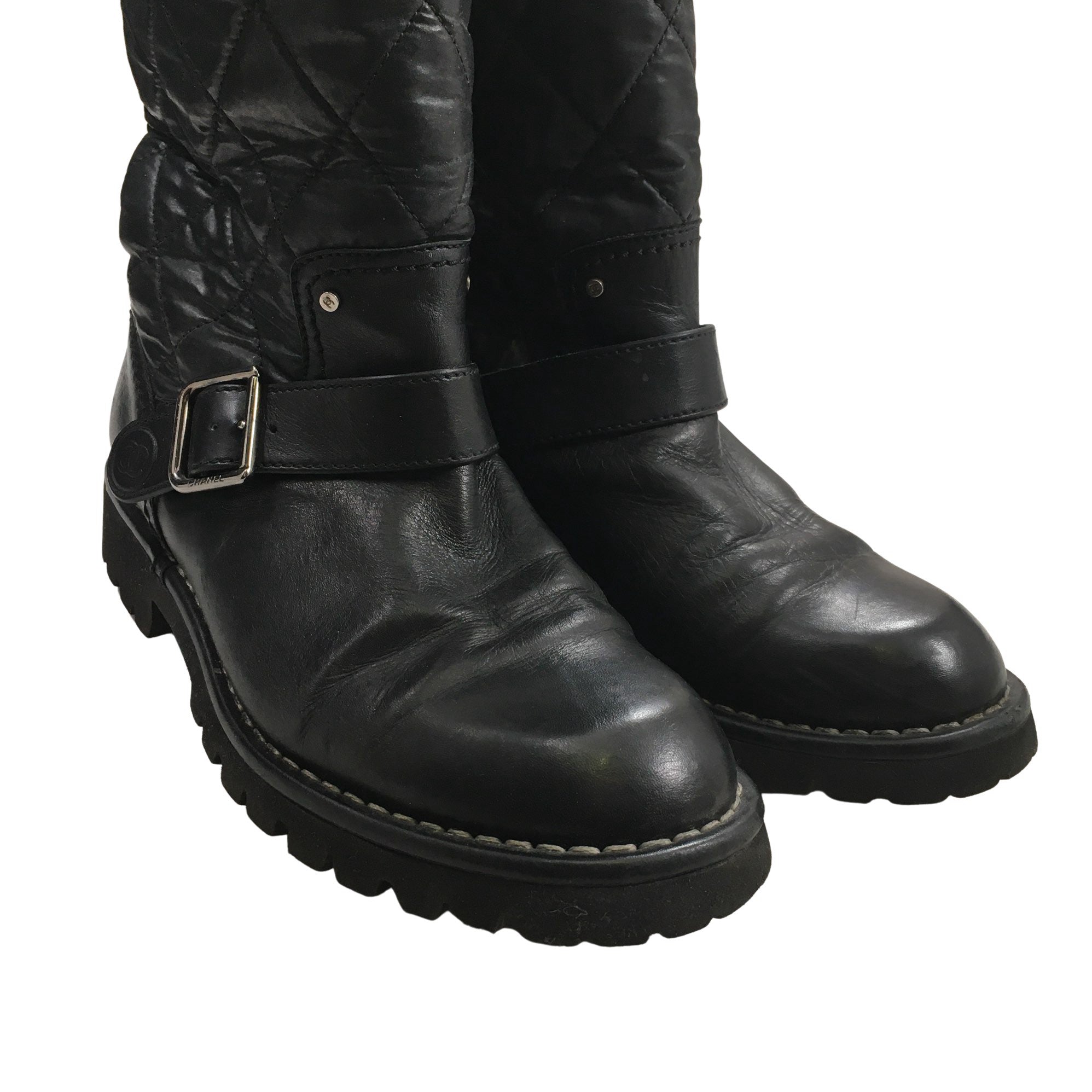 Women's Chanel Boots, size 38 (Black)