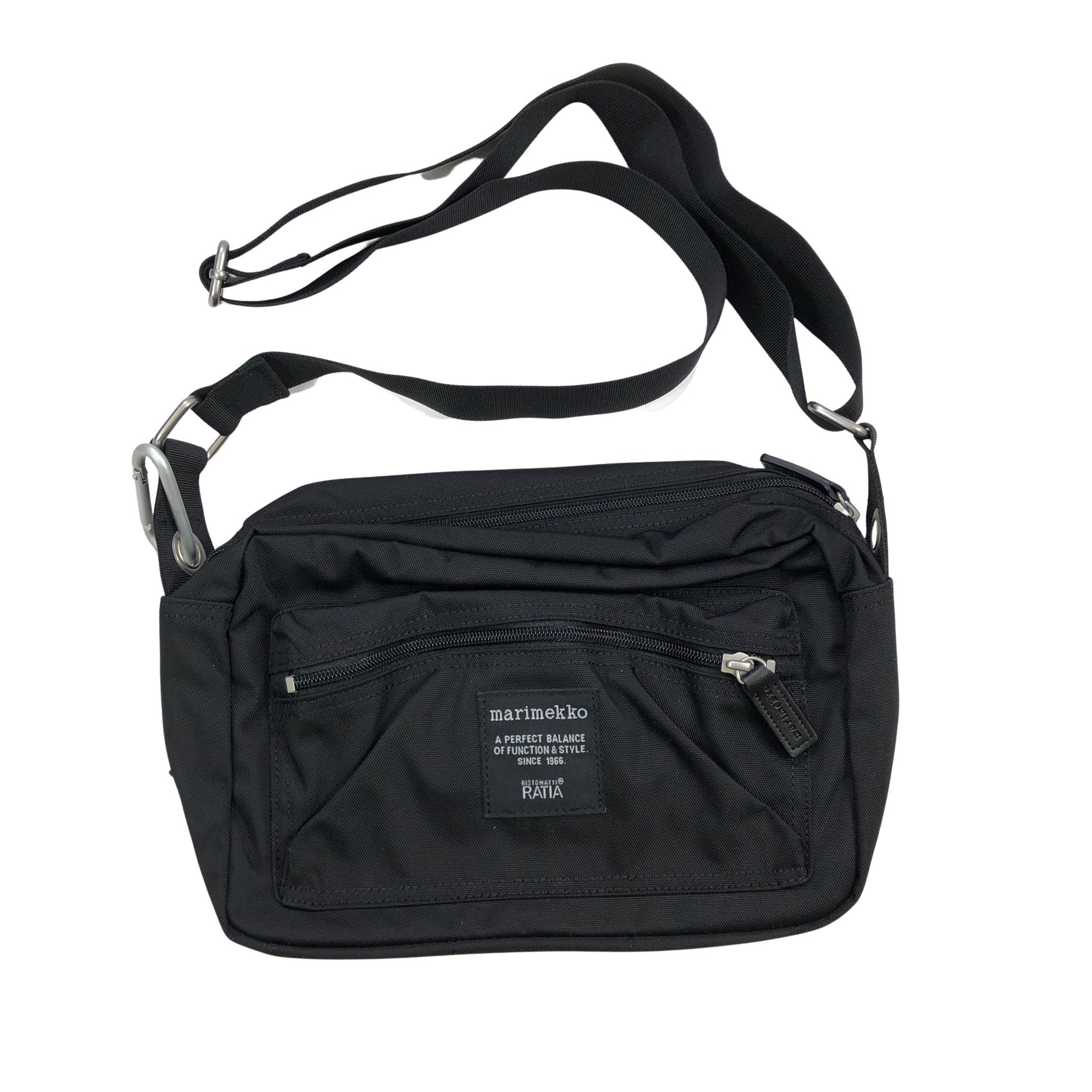 Unisex Marimekko Shoulder bag, size Mini (Black) | Emmy