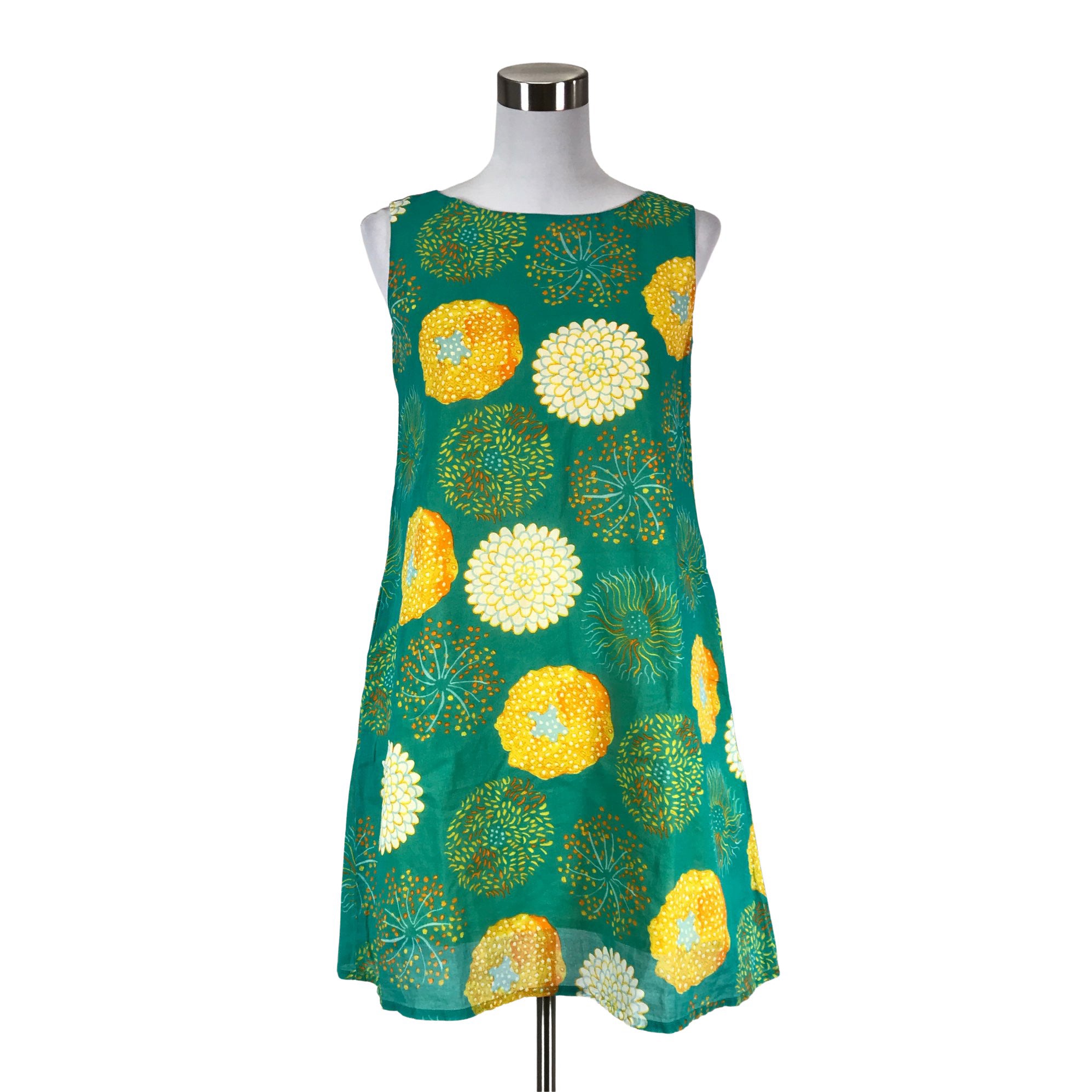 Women's Marimekko Dress, size 34 (Green) | Emmy