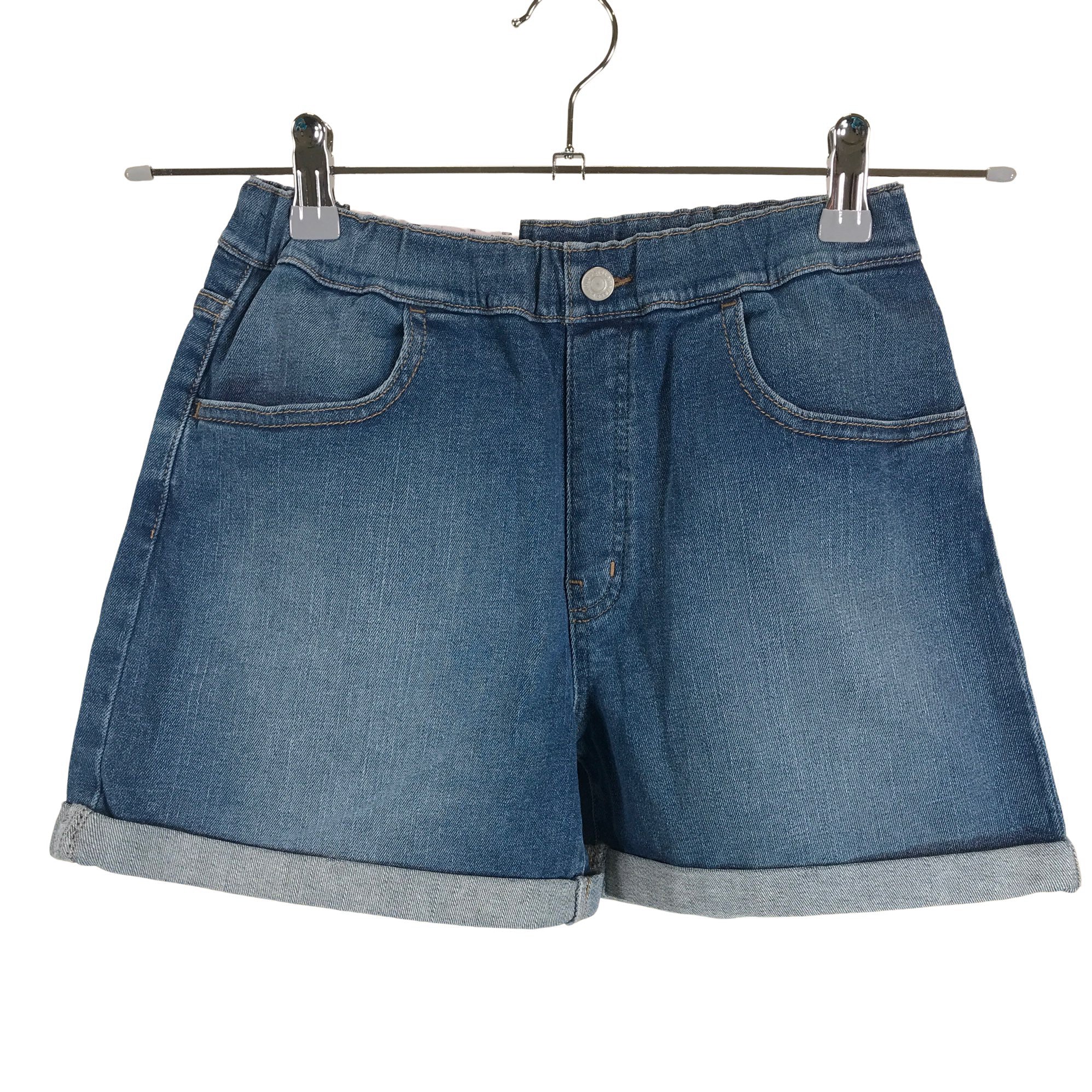 Girls' Uniqlo Denim shorts, size 134 - 140 (Blue) | Emmy