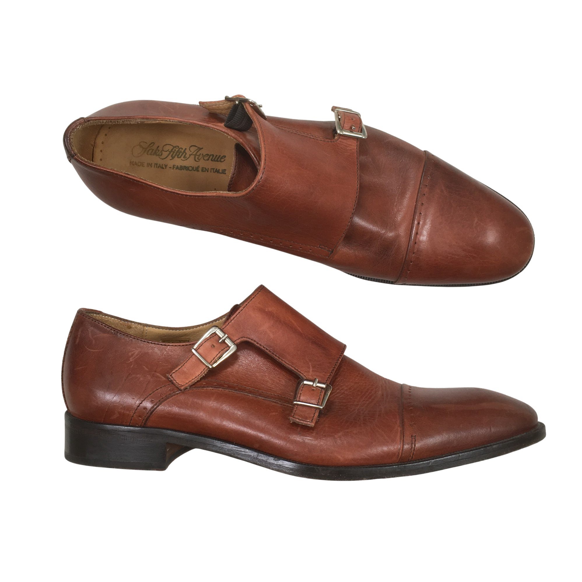 Men's Saks Fifth Avenue Walking shoes, size 42 (Brown) | Emmy