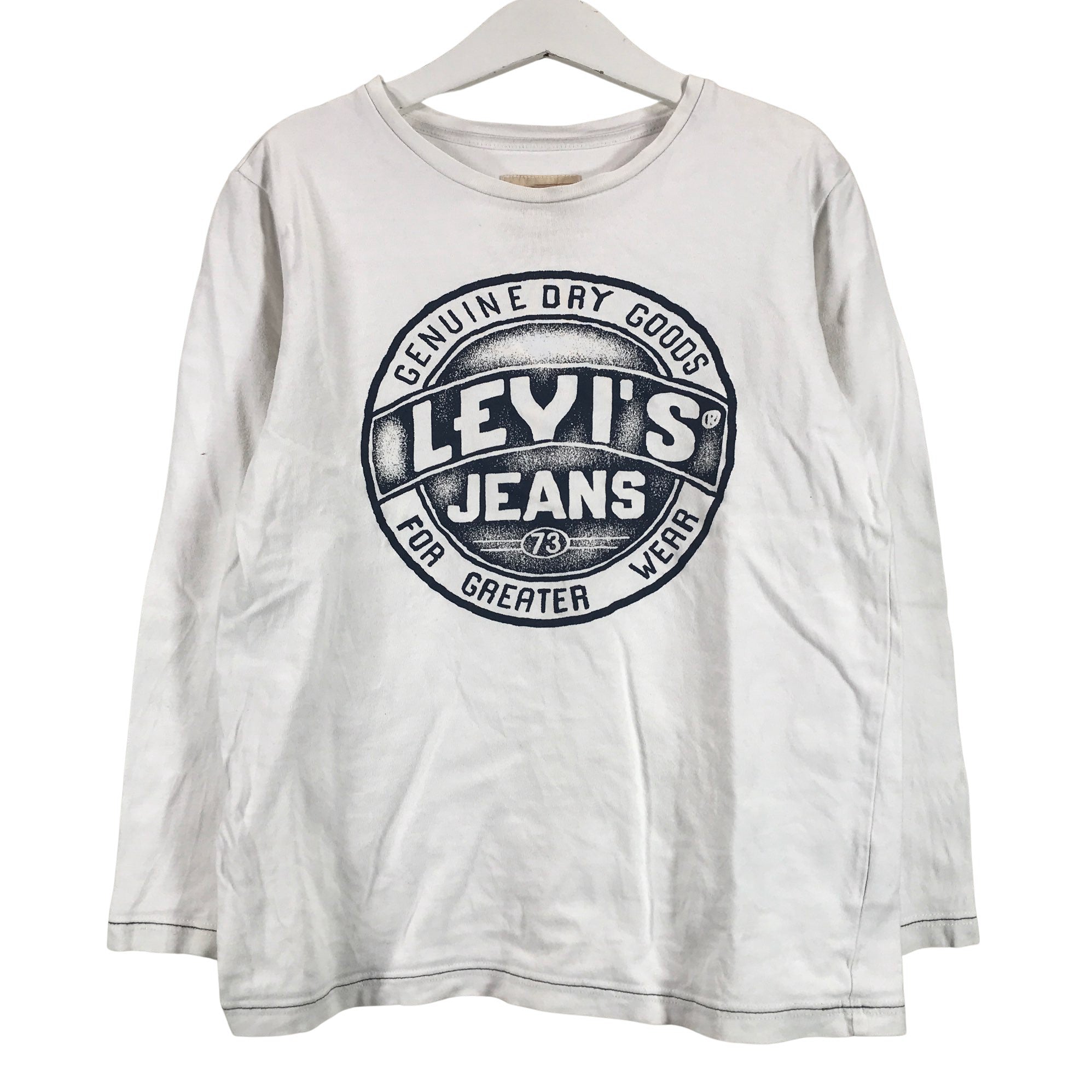 Unisex Levi's Tricot shirt, size 128 - 134 (White) | Emmy