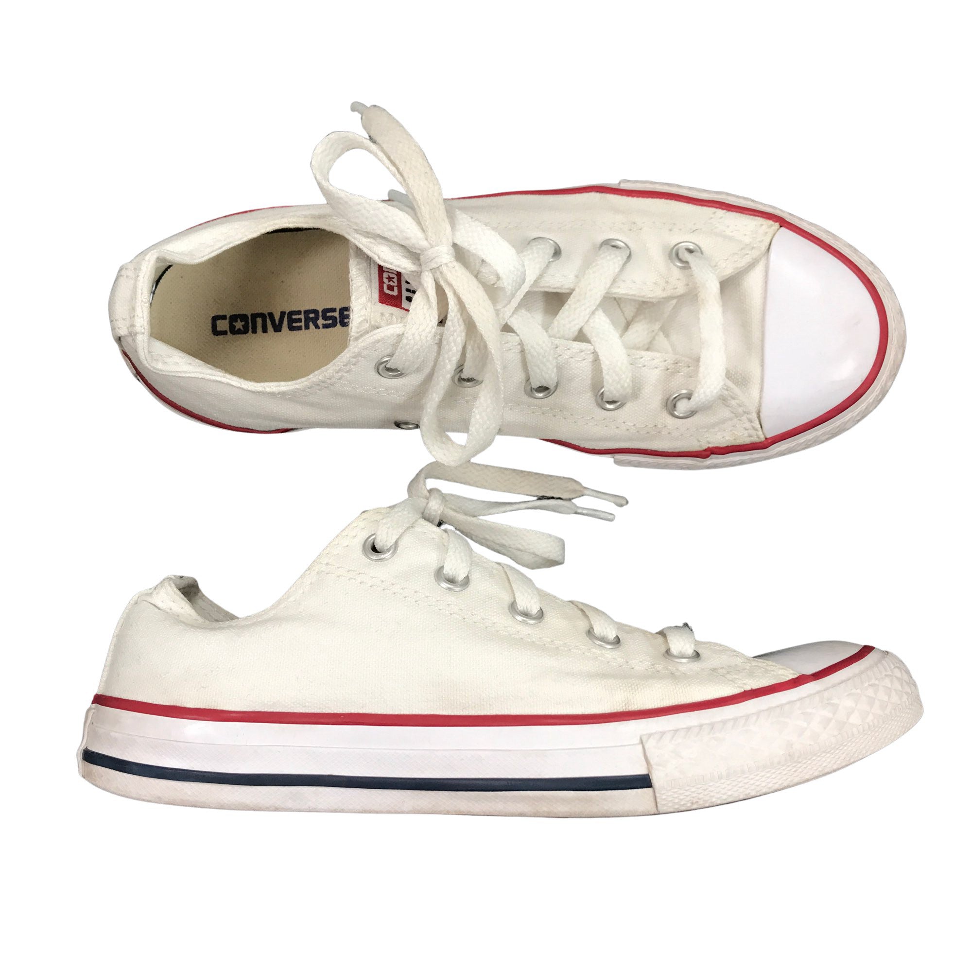 passager solopgang mave Unisex Converse Casual sneakers, size 34 (White) | Emmy