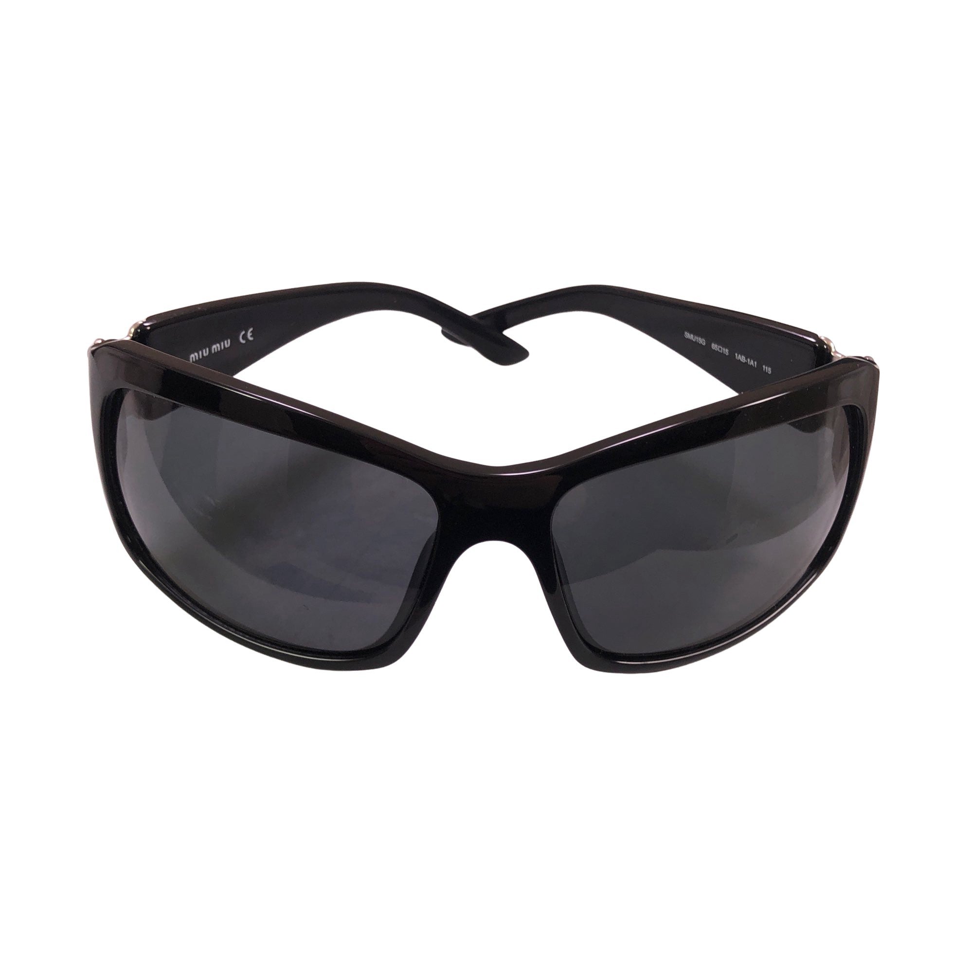 Women's Miu Miu Sunglasses, size Ei kokoa (Black)