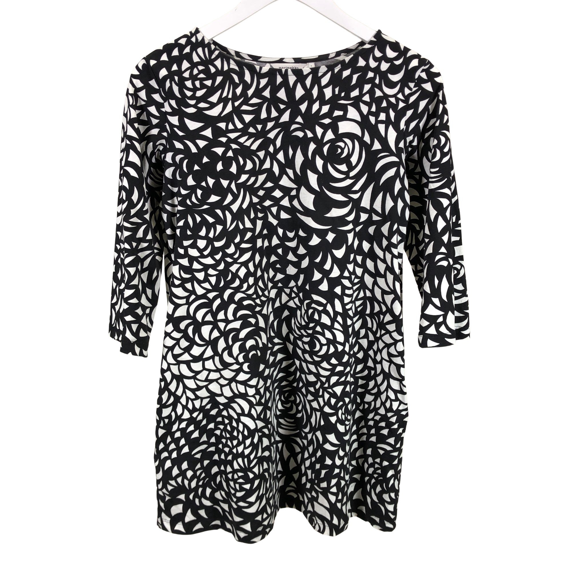 Women's Marimekko Tricot dress, size 36 (Black) | Emmy