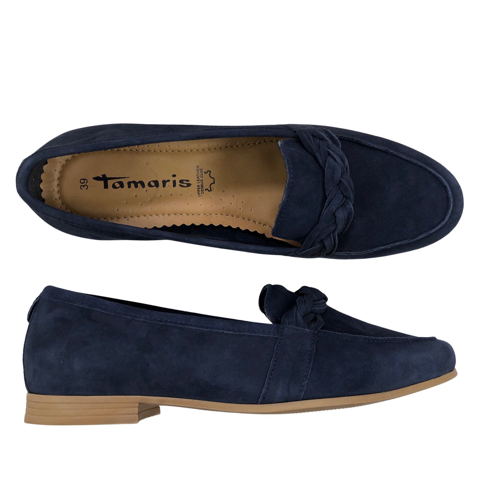 affix Verbaasd boeket Women's Tamaris Loafers, size 39 (Blue) | Emmy