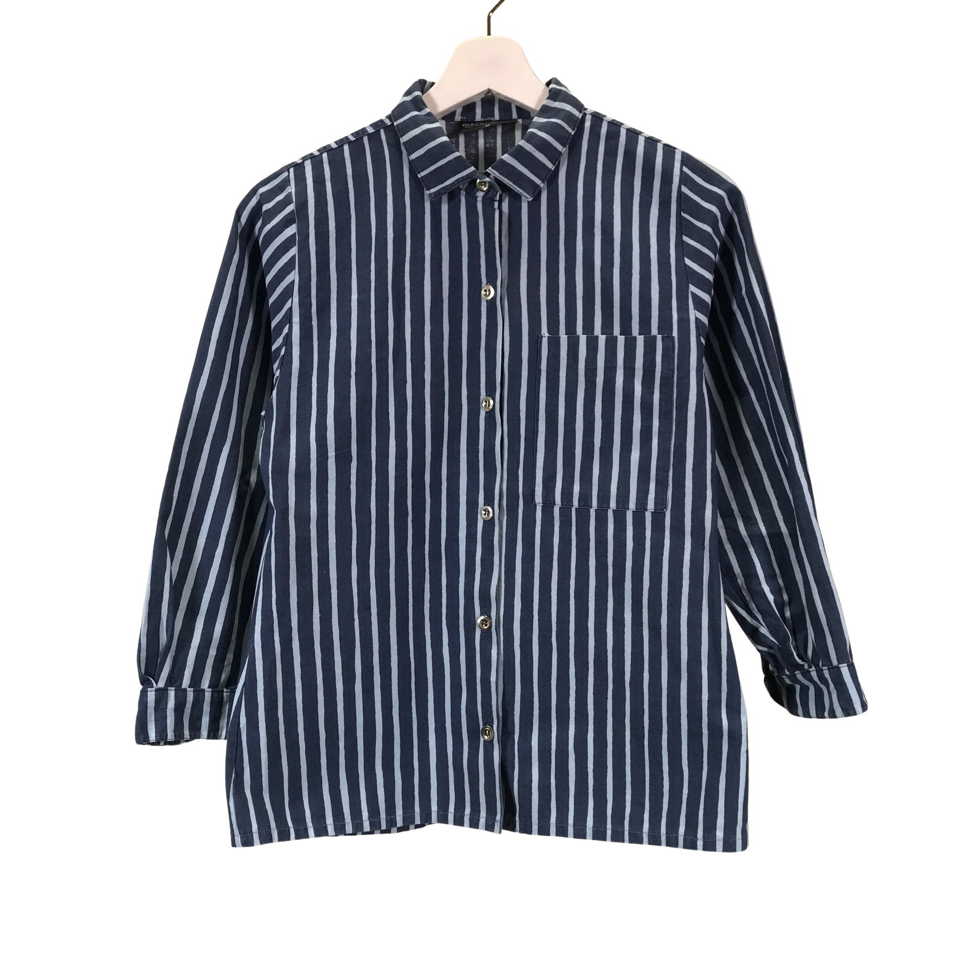 Women's Marimekko Collared shirt, size 34 (Blue) | Emmy