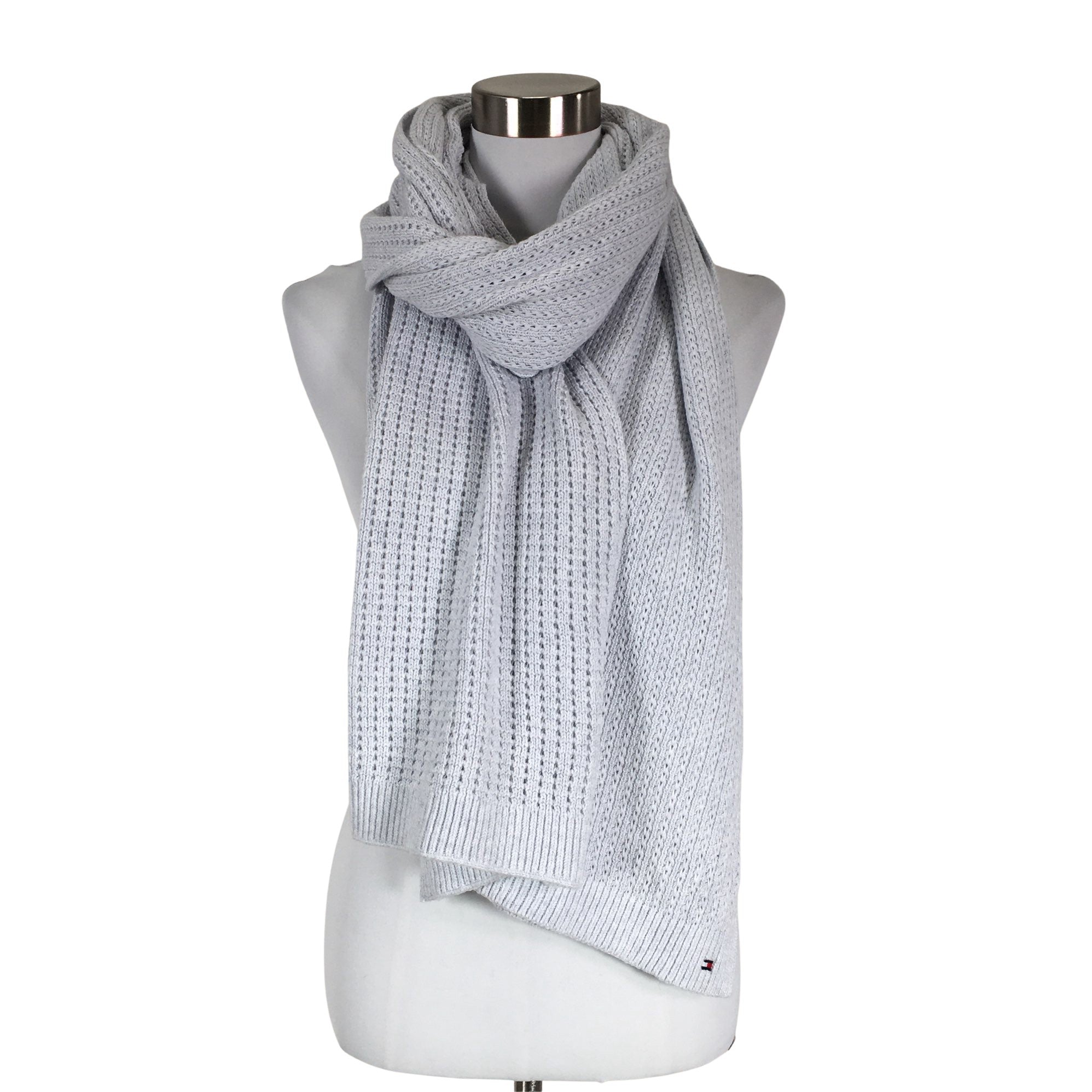 grey tommy hilfiger scarf