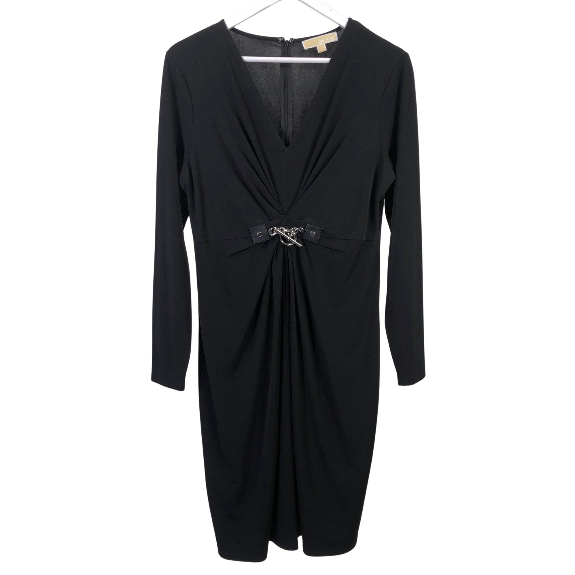 Women's Michael Kors Schiffon dress, size 40 (Black) | Emmy