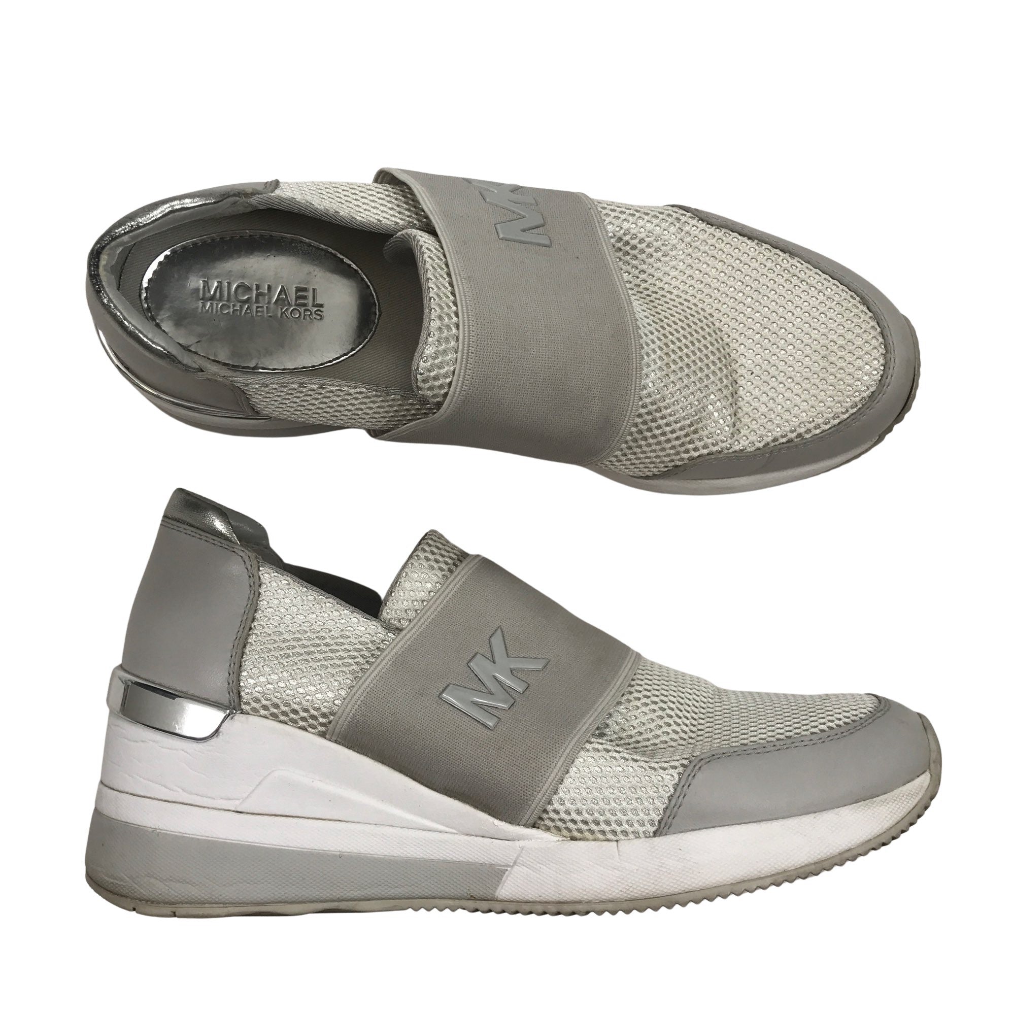 Ambassadeur Afkeer Bij naam Women's Michael Kors Casual sneakers, size 37 (Grey) | Emmy