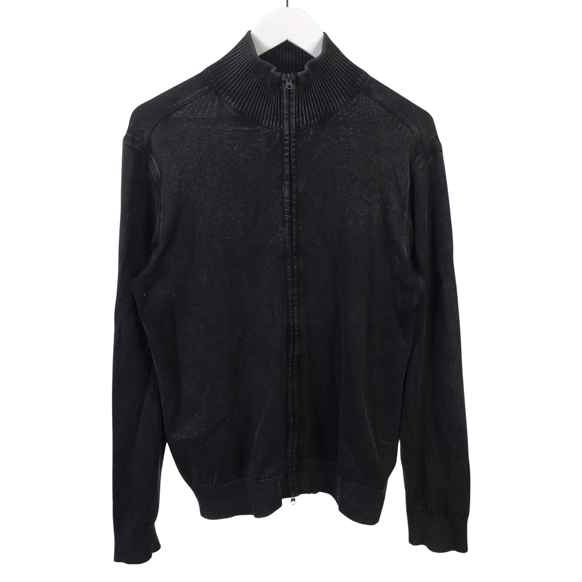 Men's Marlboro Classics Cardigan, size L (Black) | Emmy