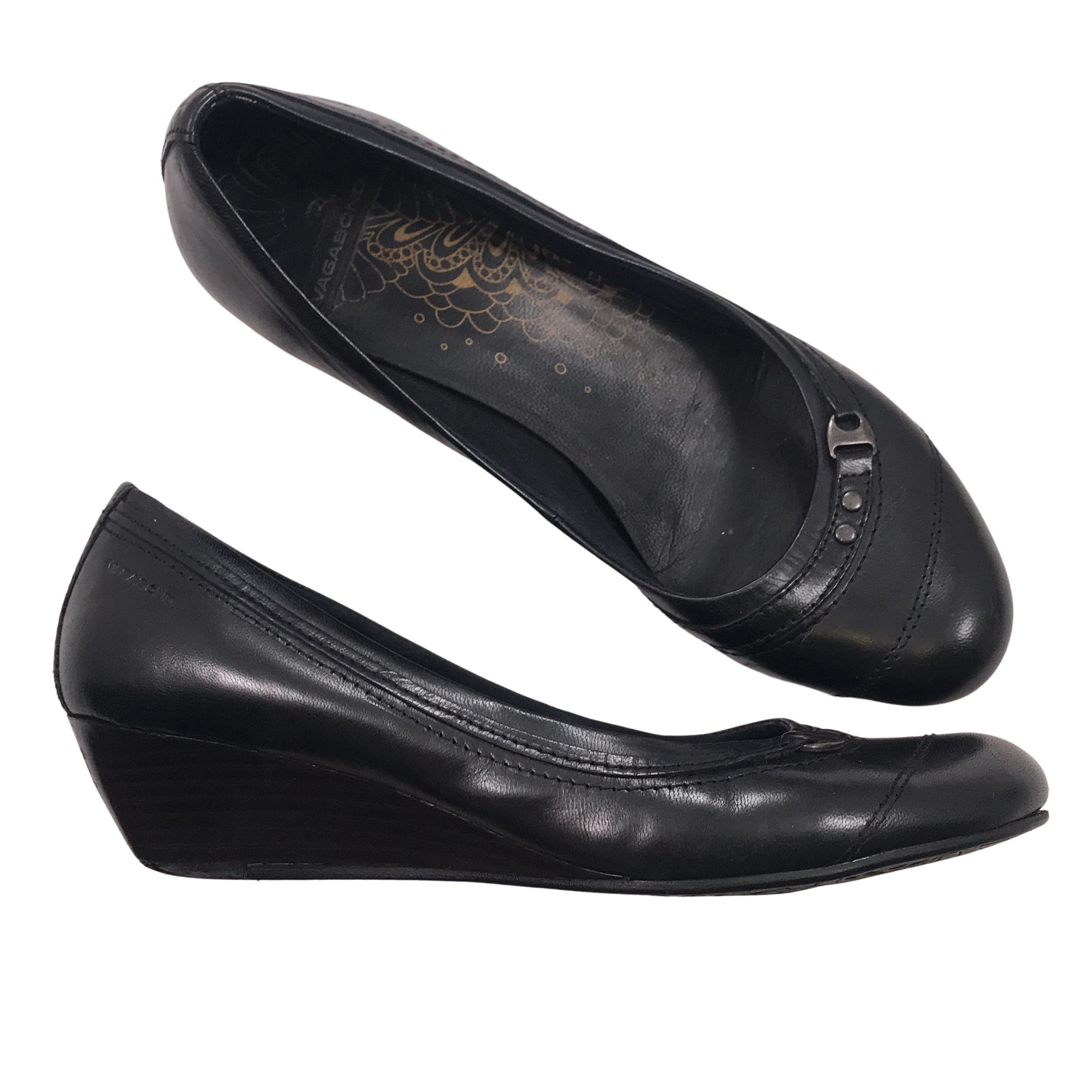Beregn bundet modvirke Women's Vagabond Wedge heel shoes, size 39 (Black) | Emmy