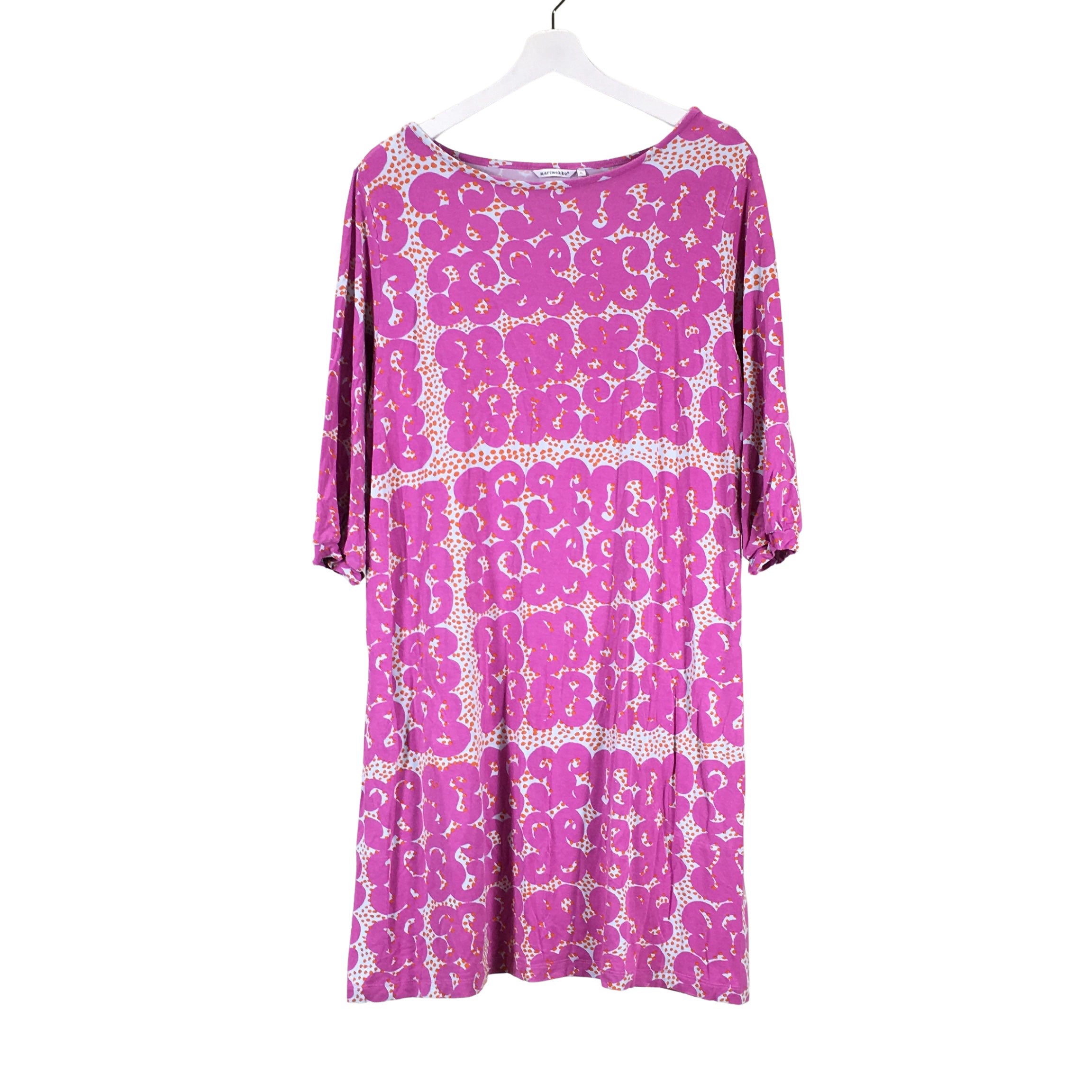Women's Marimekko Tricot dress, size 42 (Pink) | Emmy