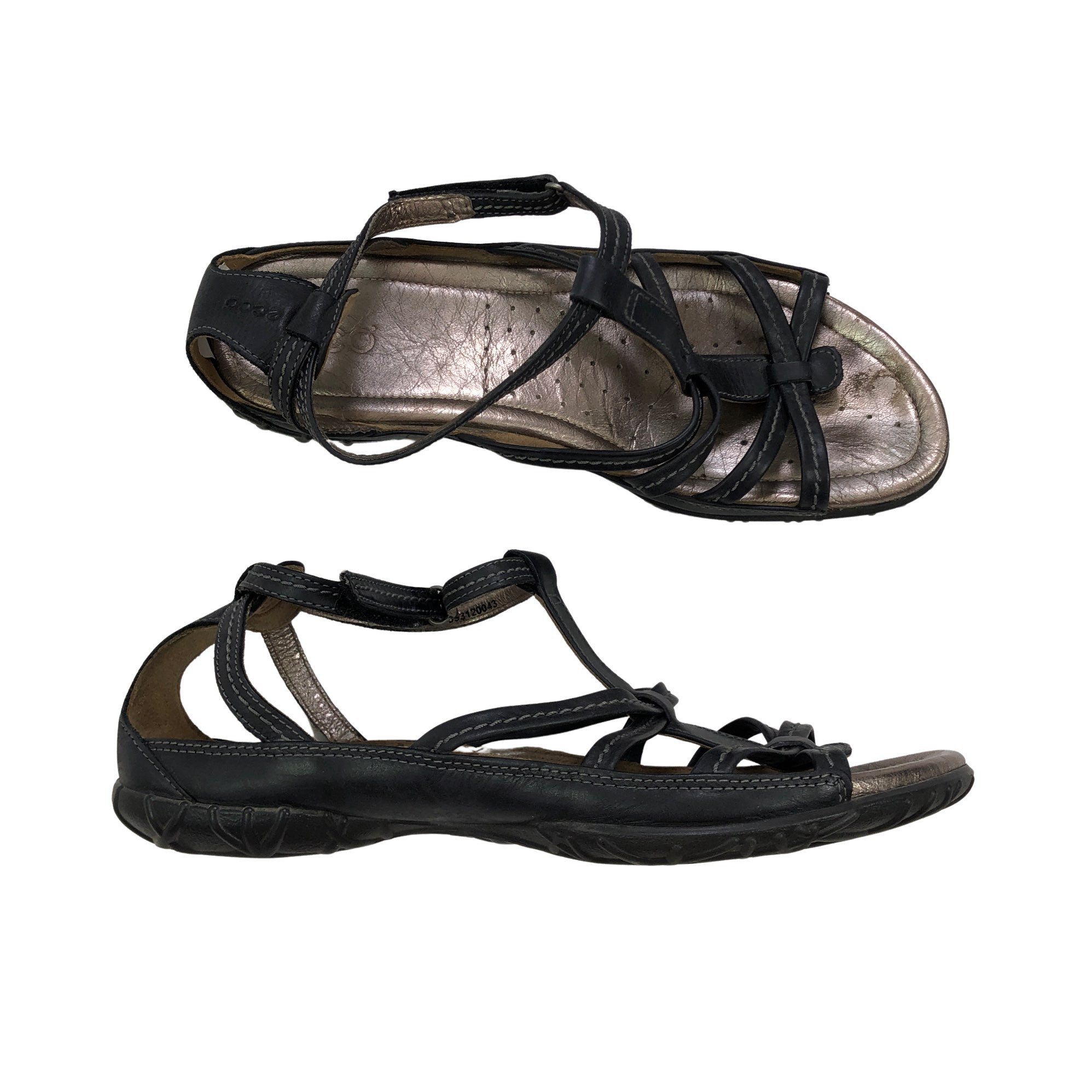 Women's Sandals, size 42 (Black) Emmy