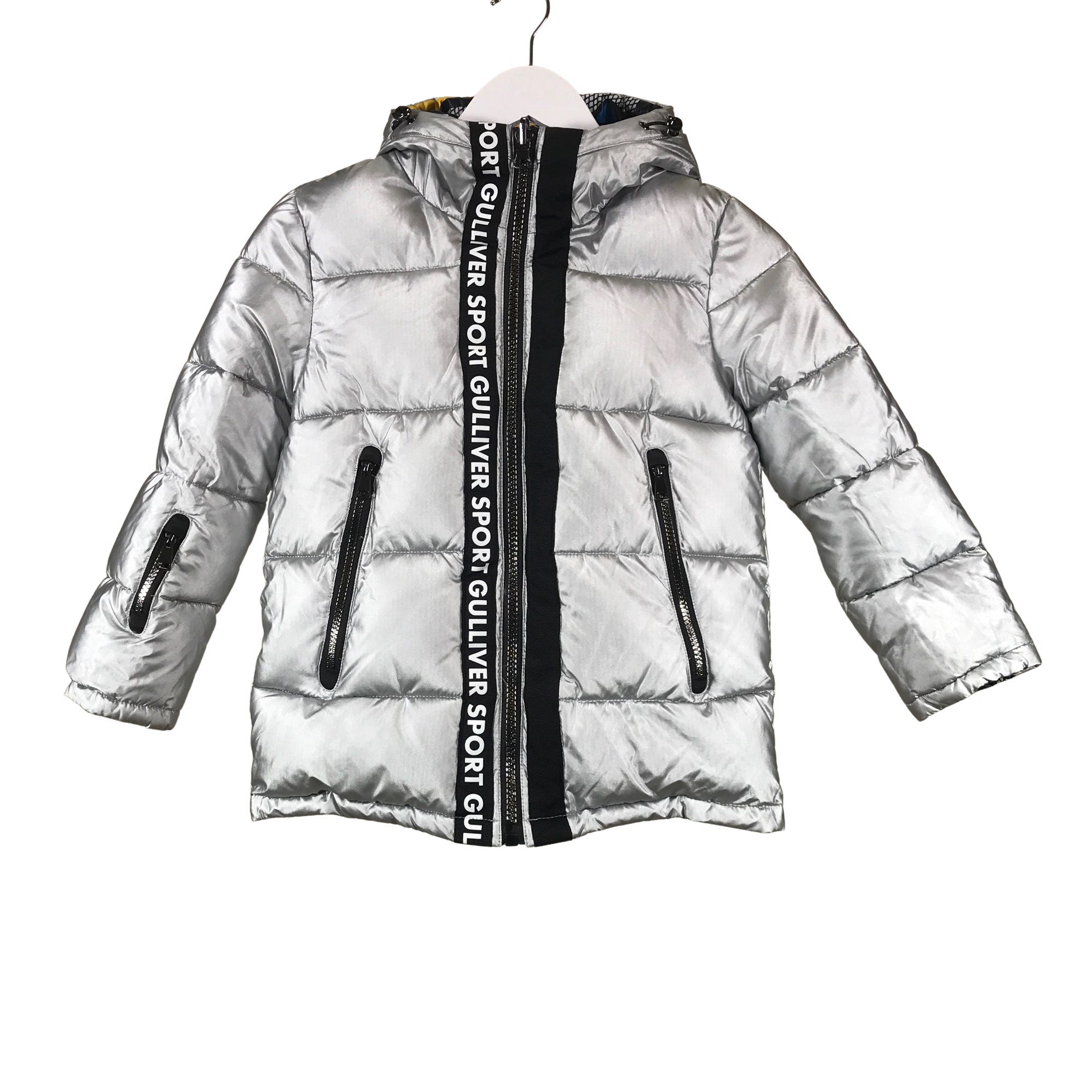 Unisex Gulliver 128 size jacket, Winter (Grey) | Emmy - 122