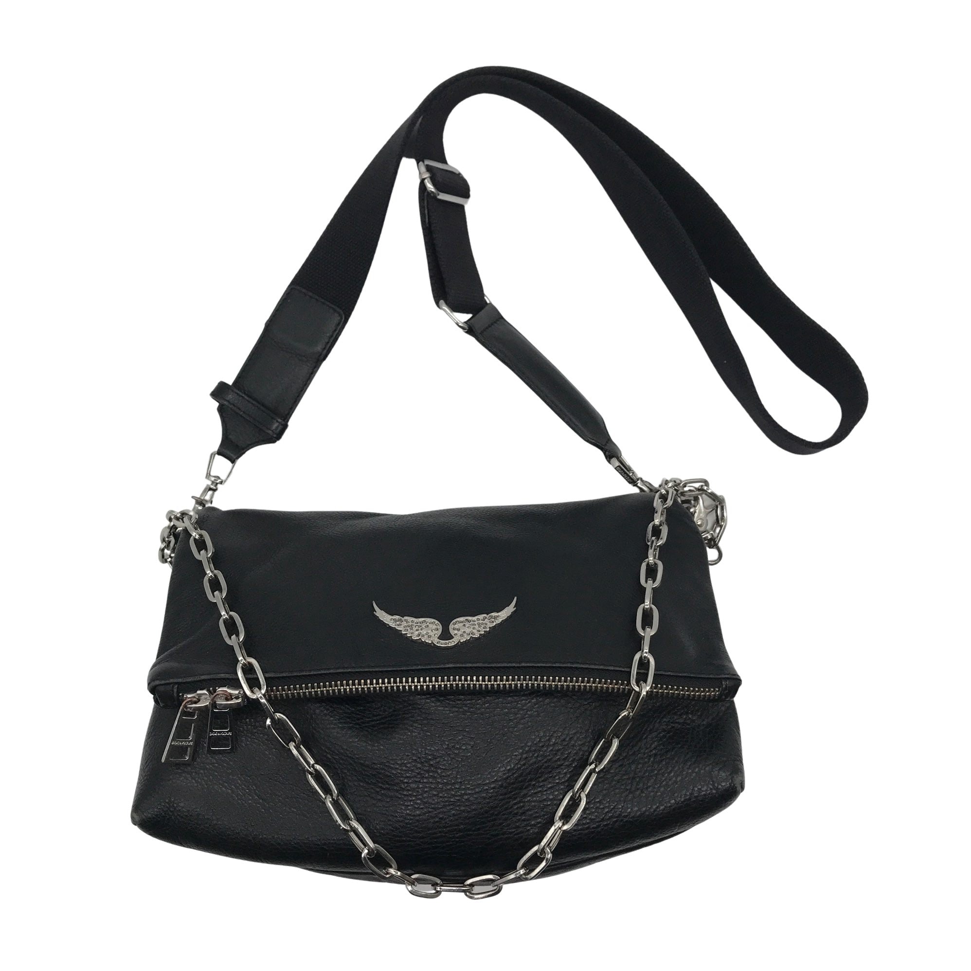 ZADIG & VOLTAIRE: shoulder bag for woman - Black  Zadig & Voltaire  shoulder bag LWBA02401LWB online at