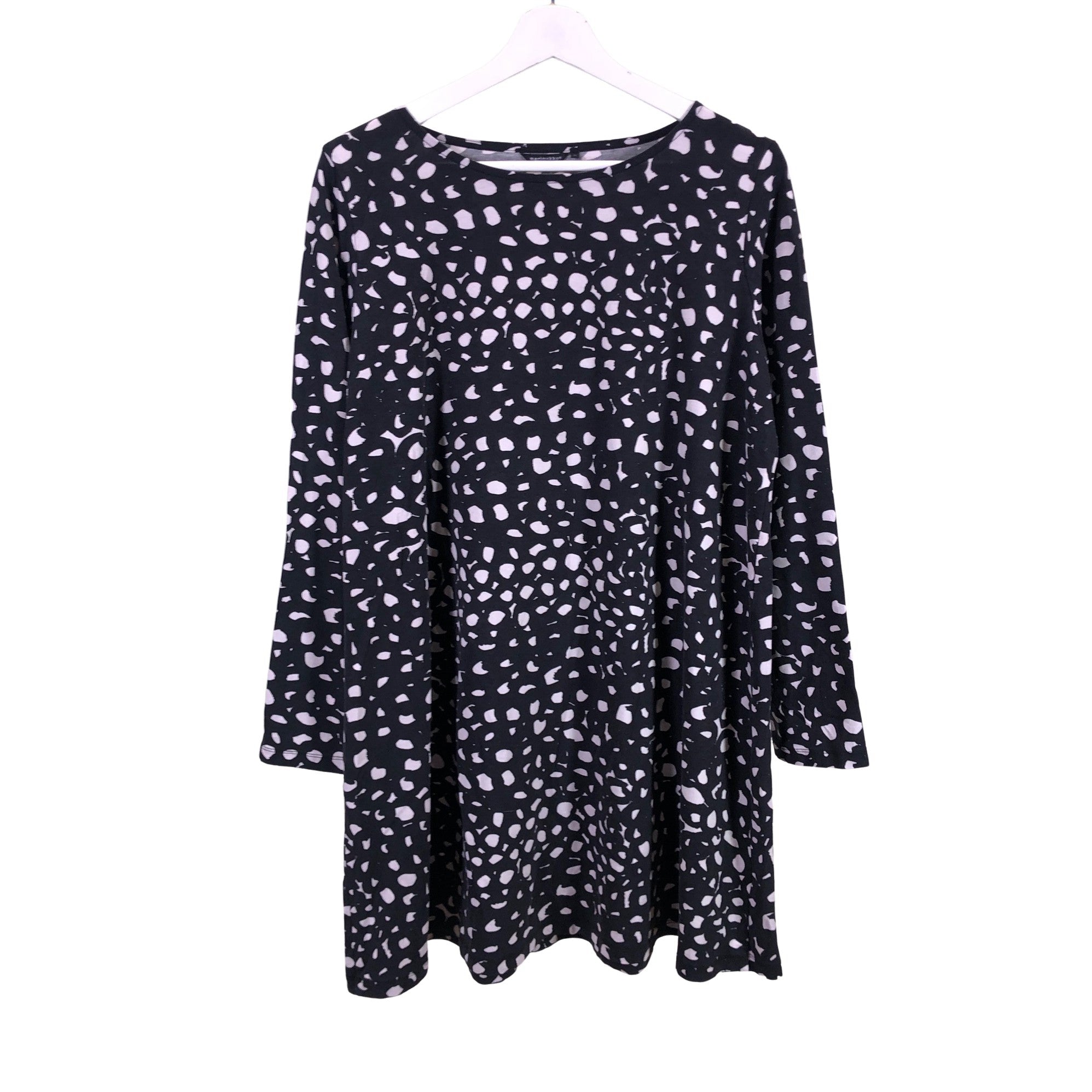 Women's Marimekko Tricot dress, size 42 (Black) | Emmy