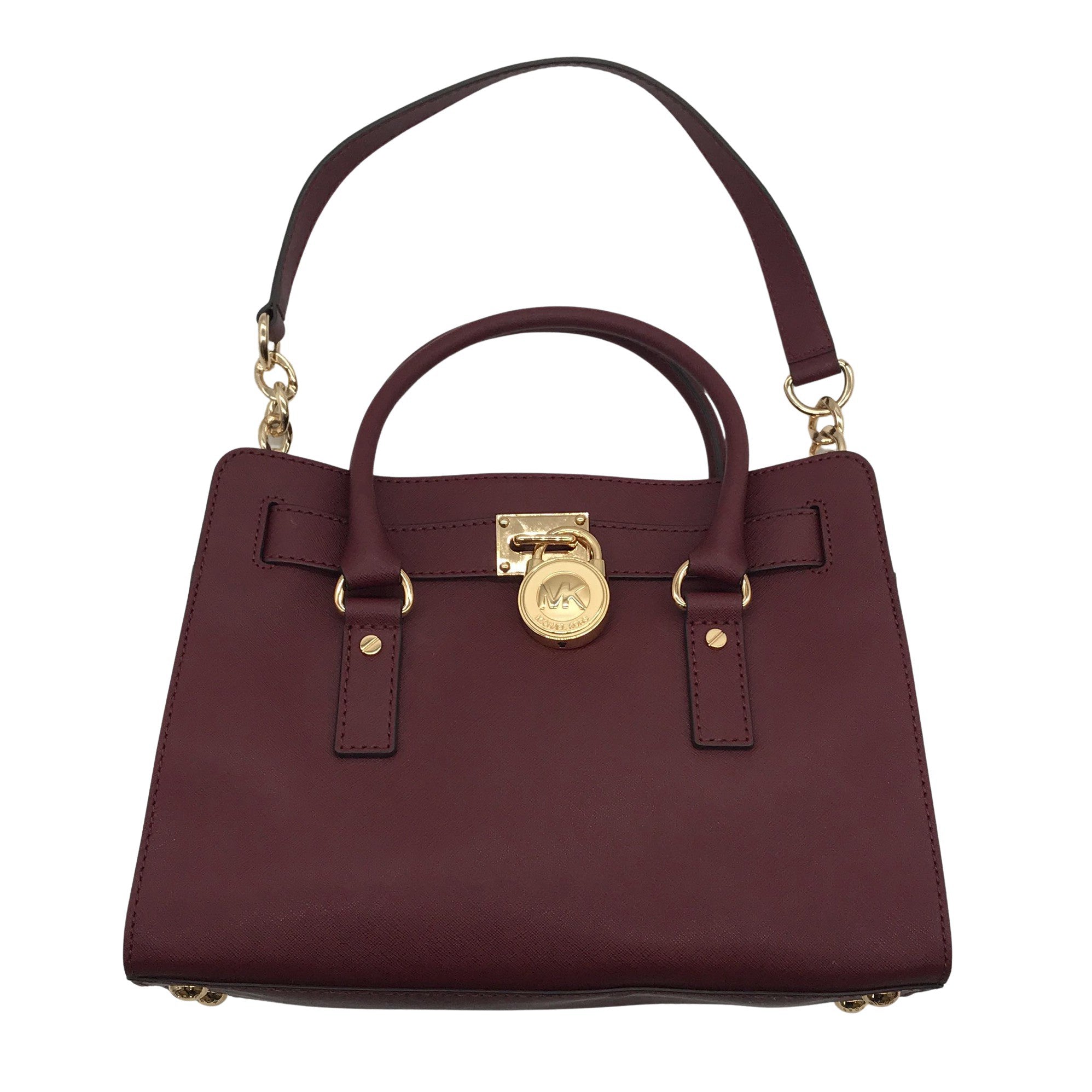 Women's Michael Kors Handbag, size Midi (Burgundy) | Emmy