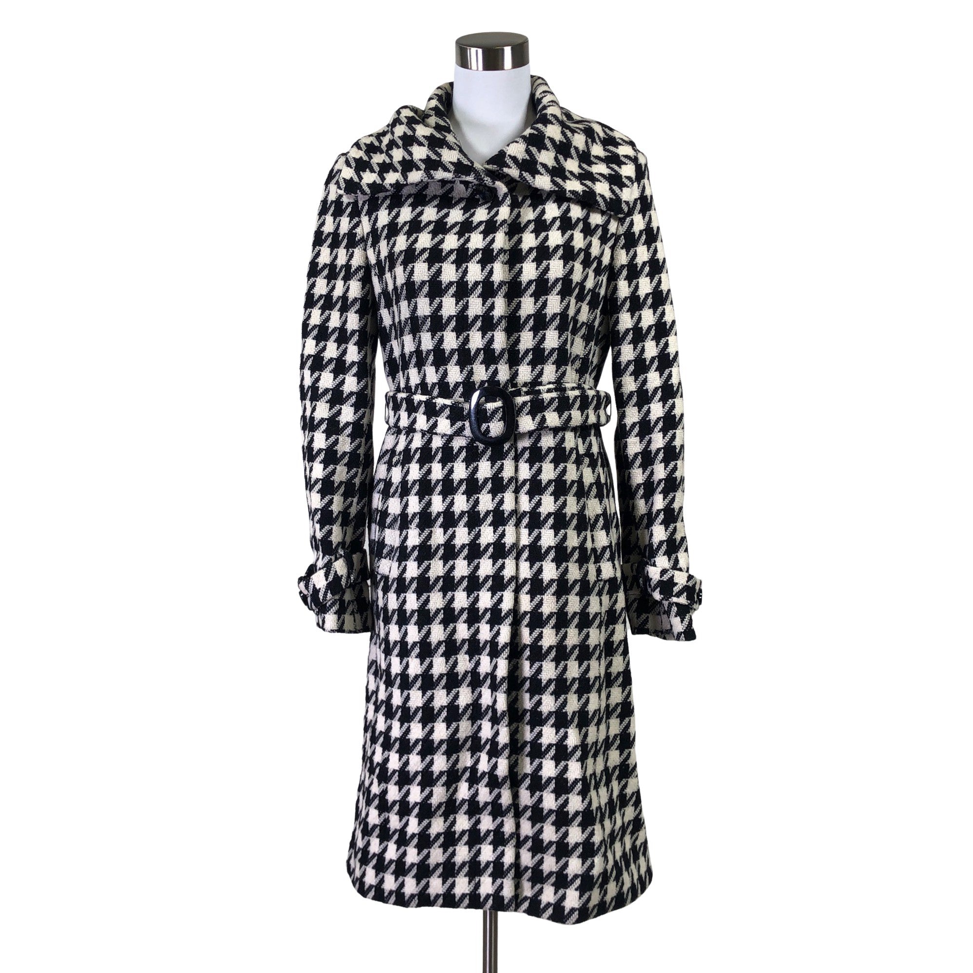 Women's DinoModa Wool coat, size 36 (Black) | Emmy