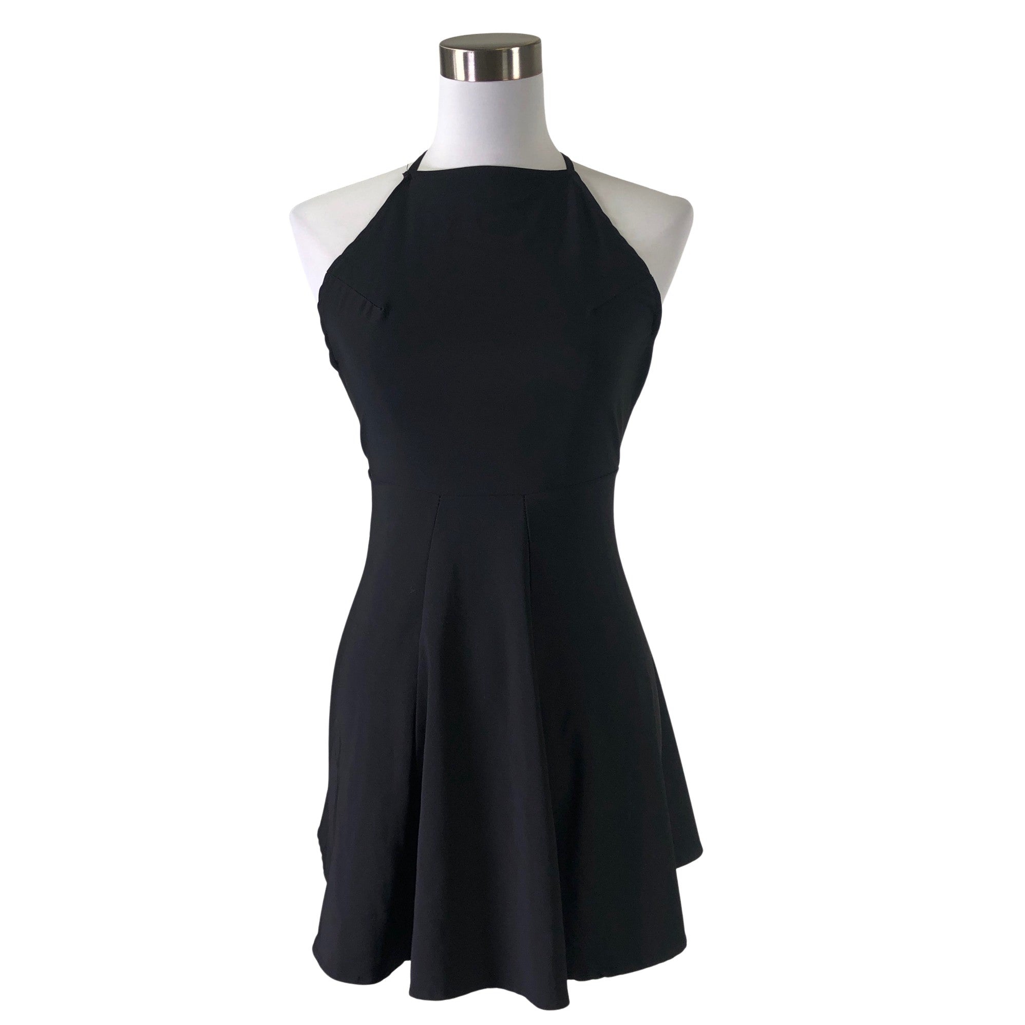 Women's Brandy Melville Schiffon dress, size 34 (Black)
