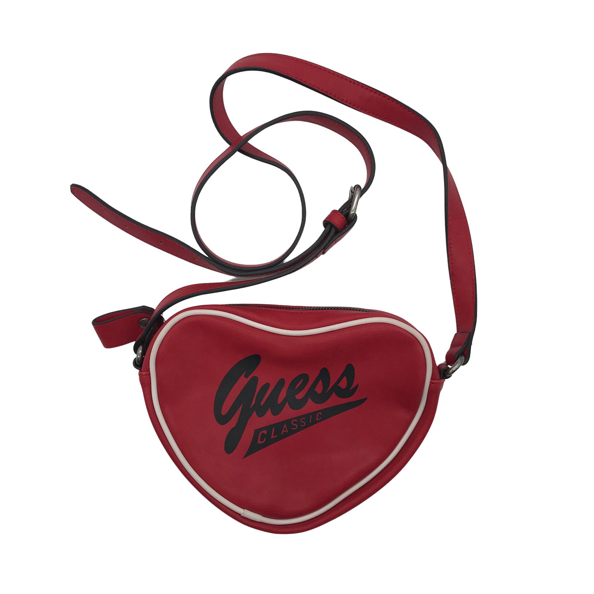 Guess Alma Mini Bag A Red Shoulder