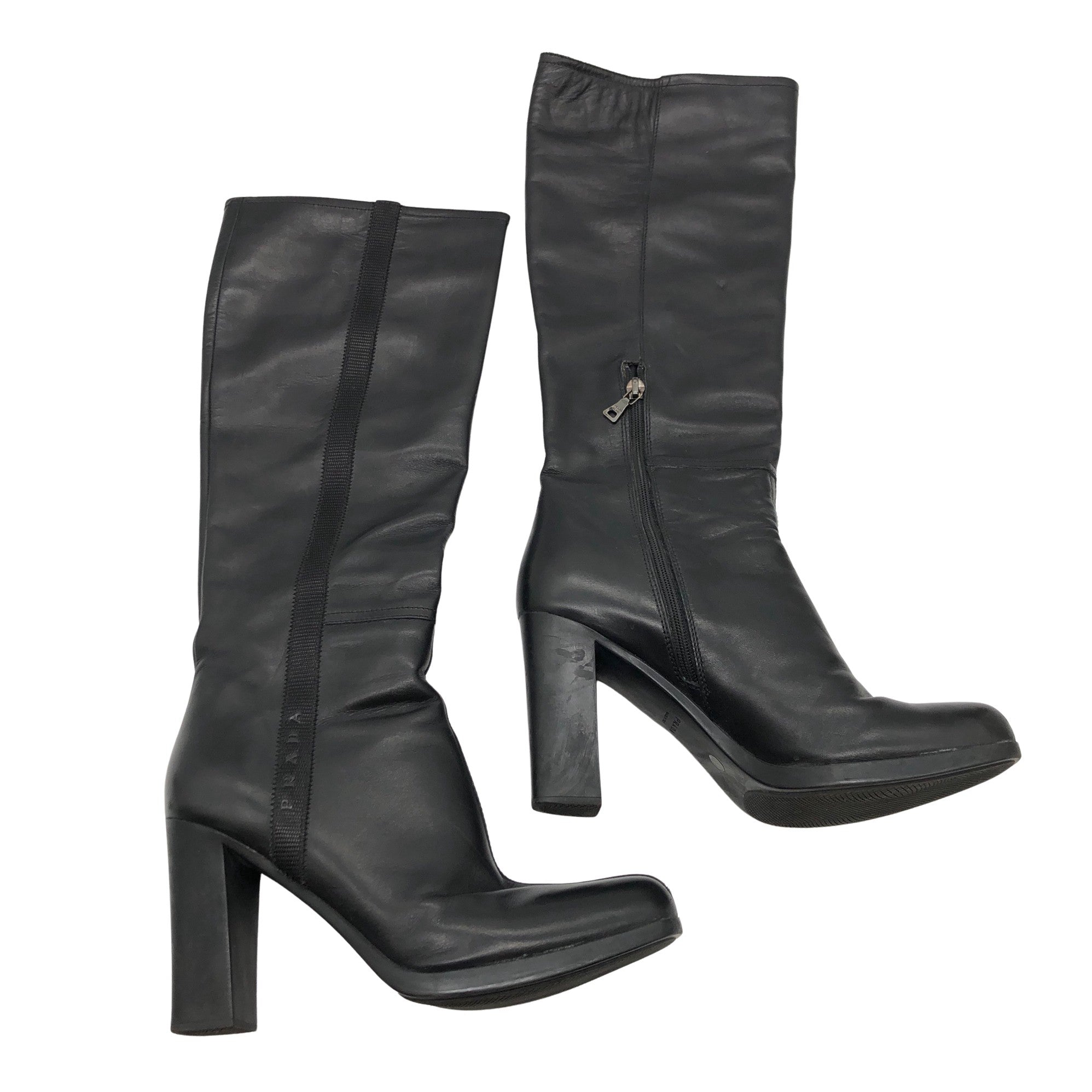 Women's Prada Boots, size 38 (Black) | Emmy