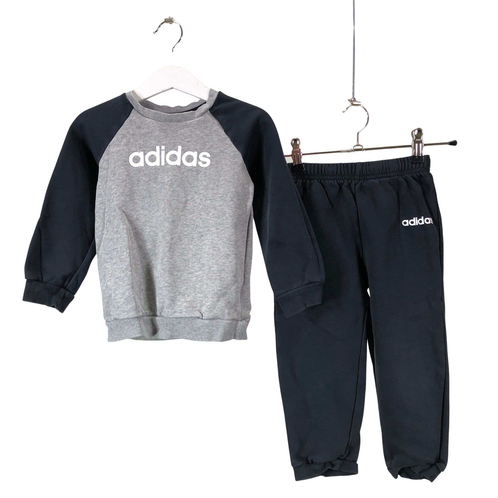 Adidas Sweatshirt and pants set, size - 98 (Blue) | Emmy