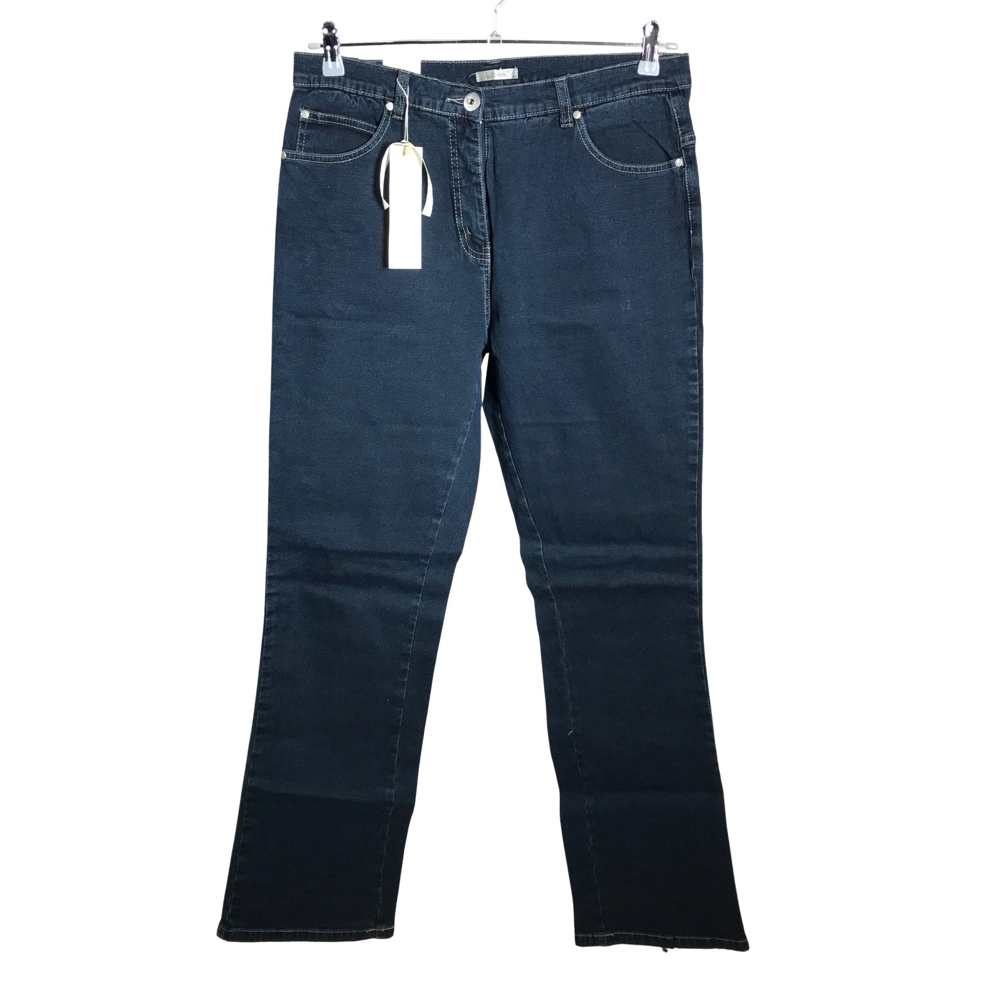 tack pence Hubert Hudson Women's Intown Jeans, size 44 (Blue) | Emmy