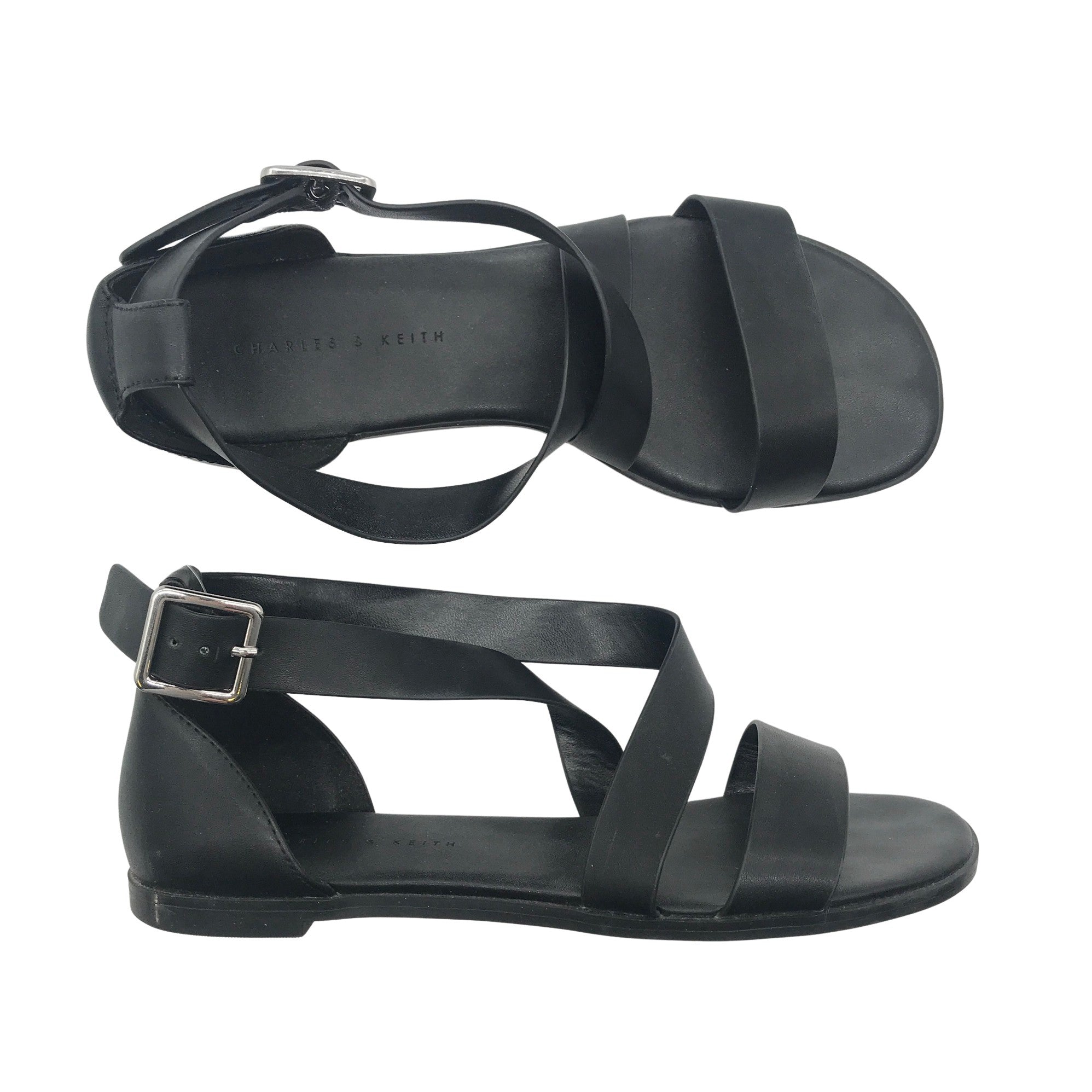 Charles & Keith Square Toe Platform Sandals, Women's Fashion, Footwear,  Sandals on Carousell