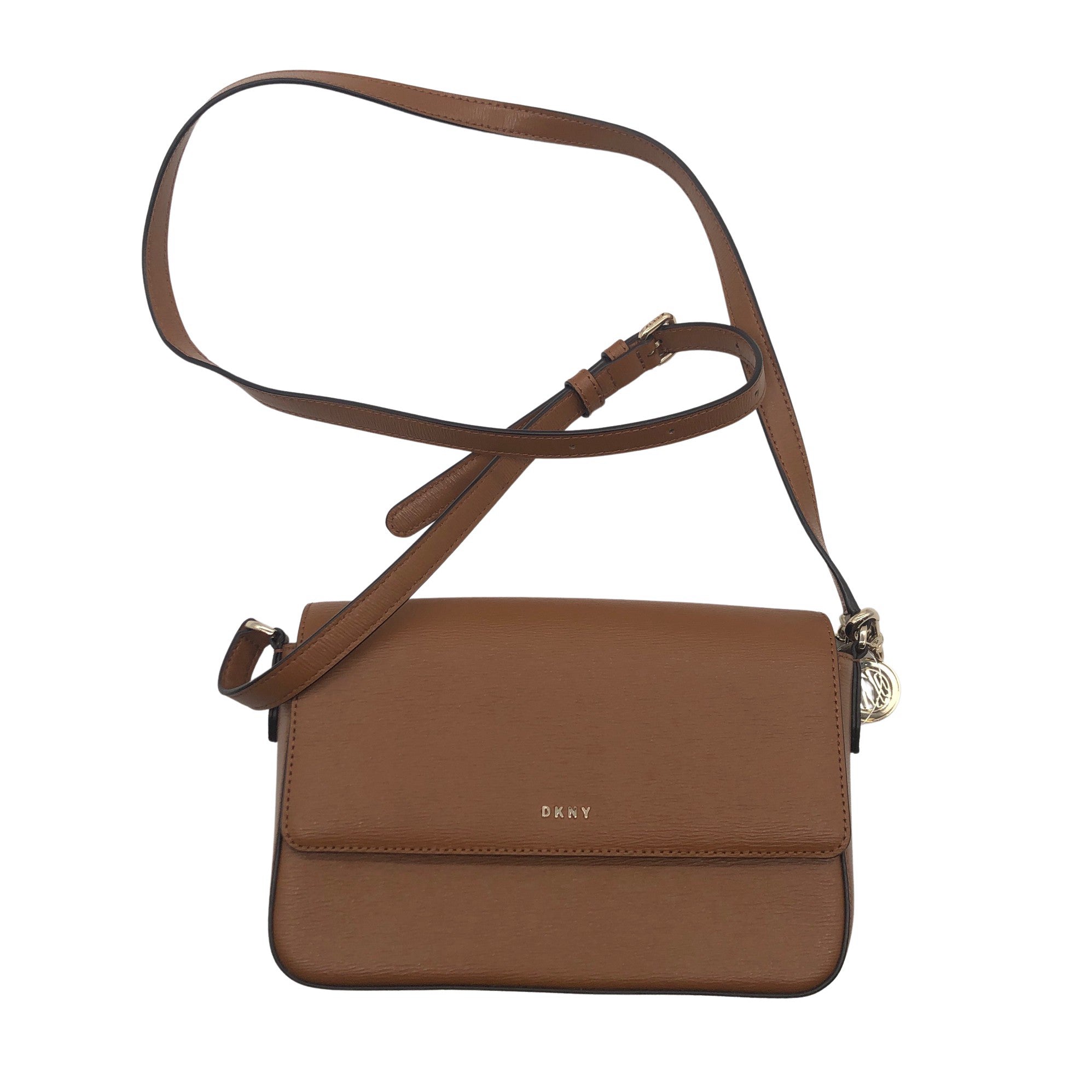 Crossbody bag Dkny Brown in Plastic - 26041745