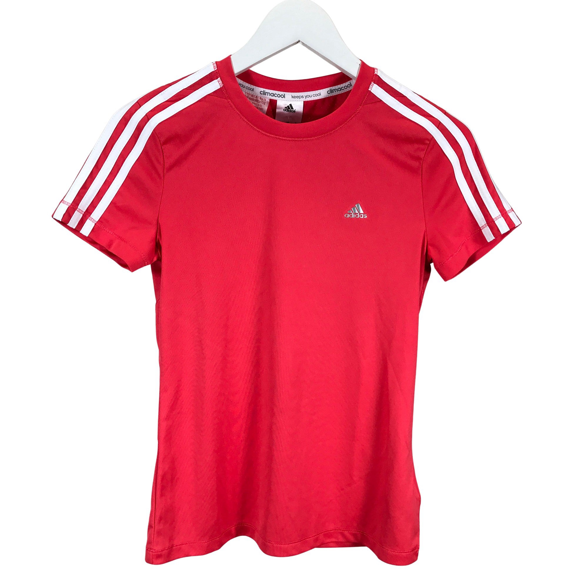 Absoluut Struikelen bal Girls' Adidas Sports shirt, lyhyet hihat, size 158 - 164 (Pink) | Emmy