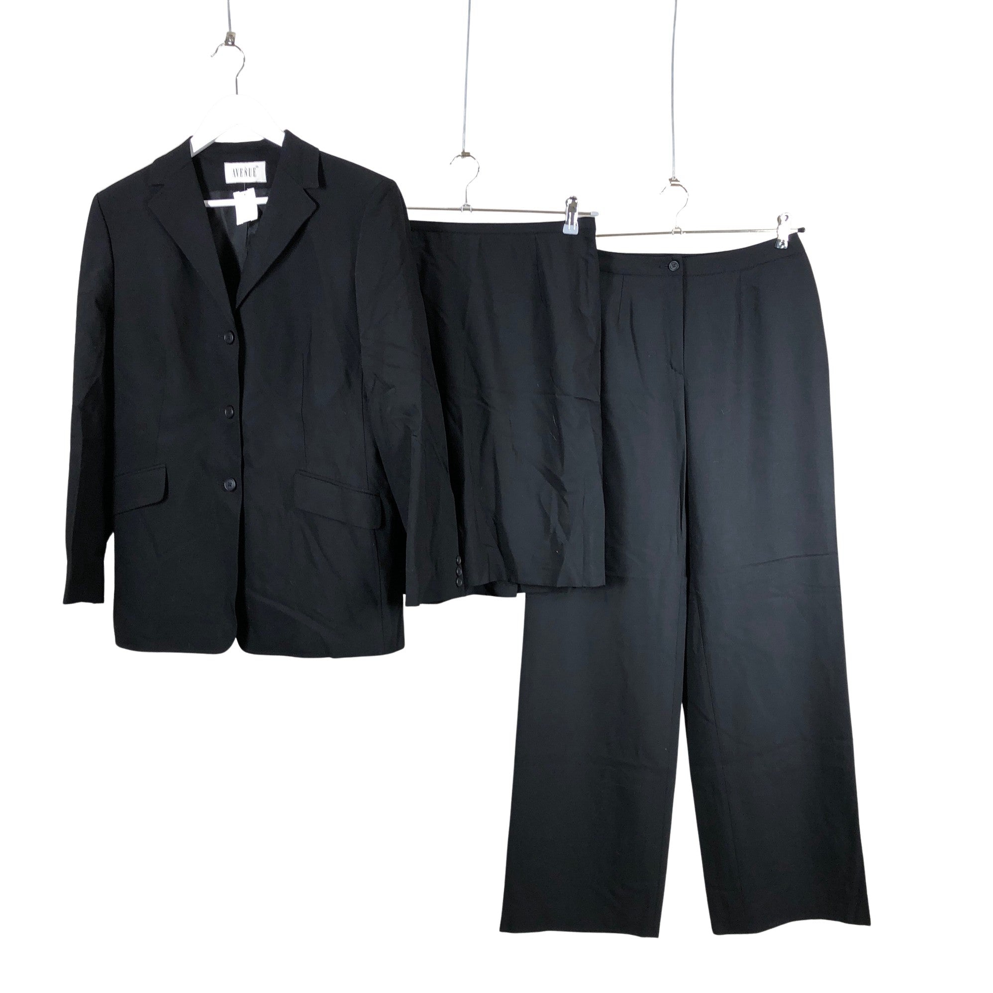 Women's Avenue Suit set, size 40 (Black) | Emmy