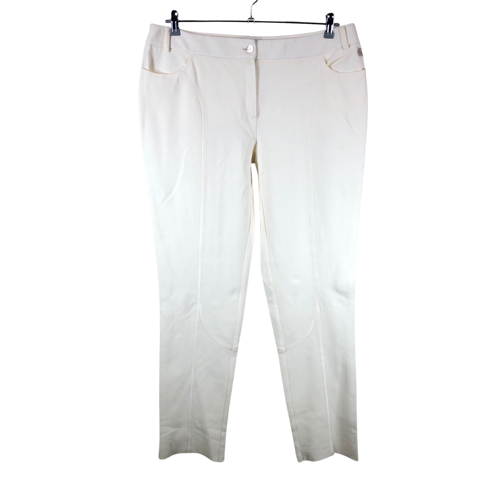 Women's Marina Rinaldi Tricot pants, size 48 (Naturaalne valge) | Emmy