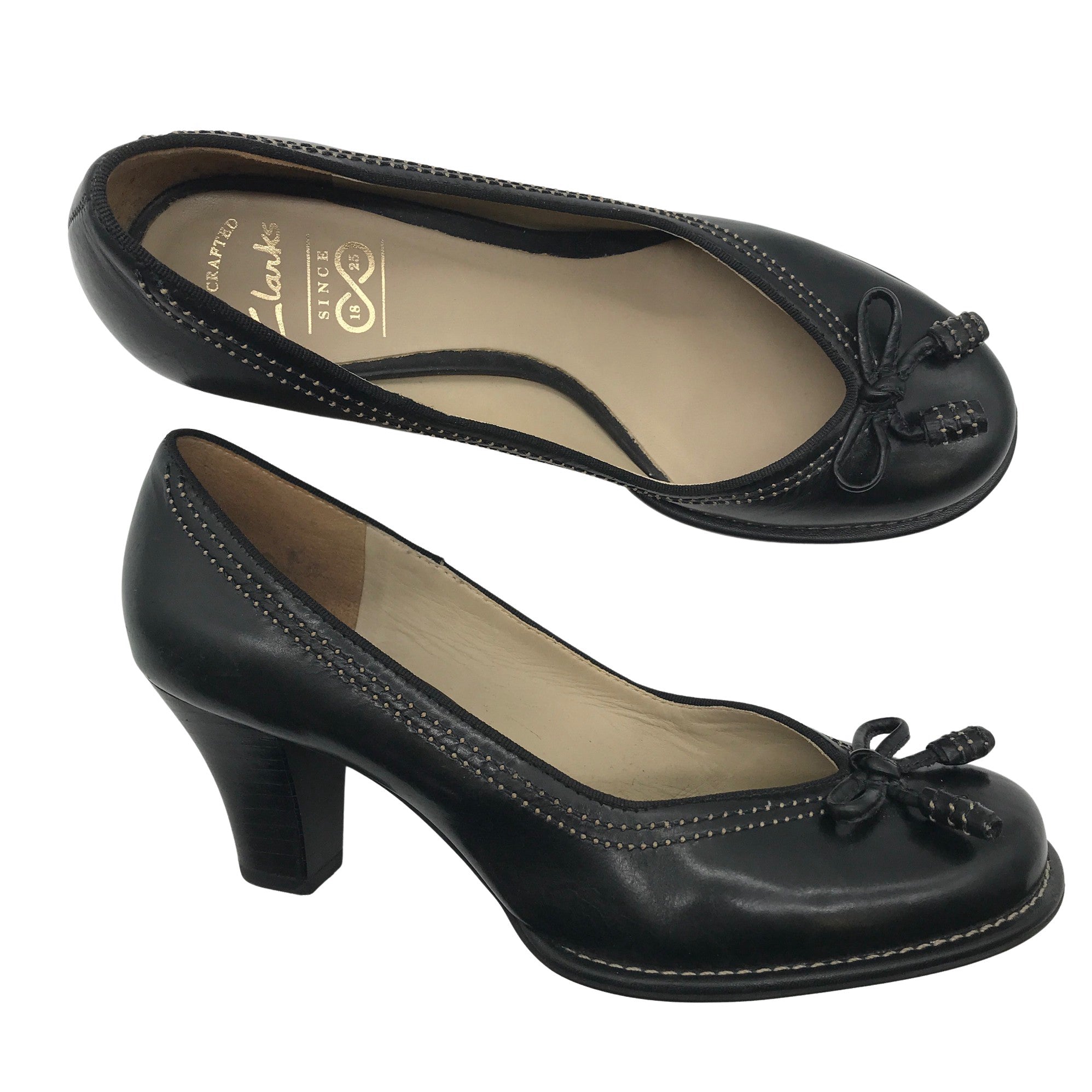 Kamp Samler blade oase Women's Clarks High heels, size 37 (Black) | Emmy