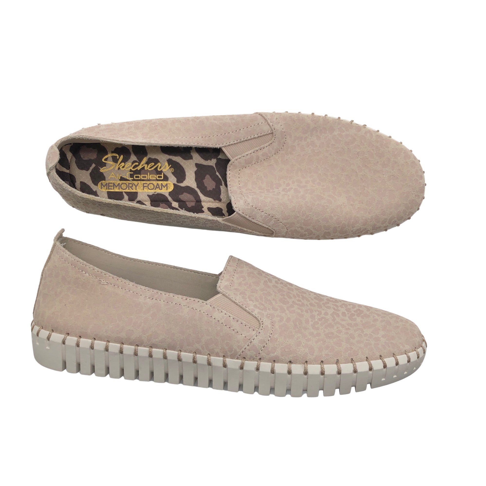 Women's Skechers Loafers, size (Beige) | Emmy