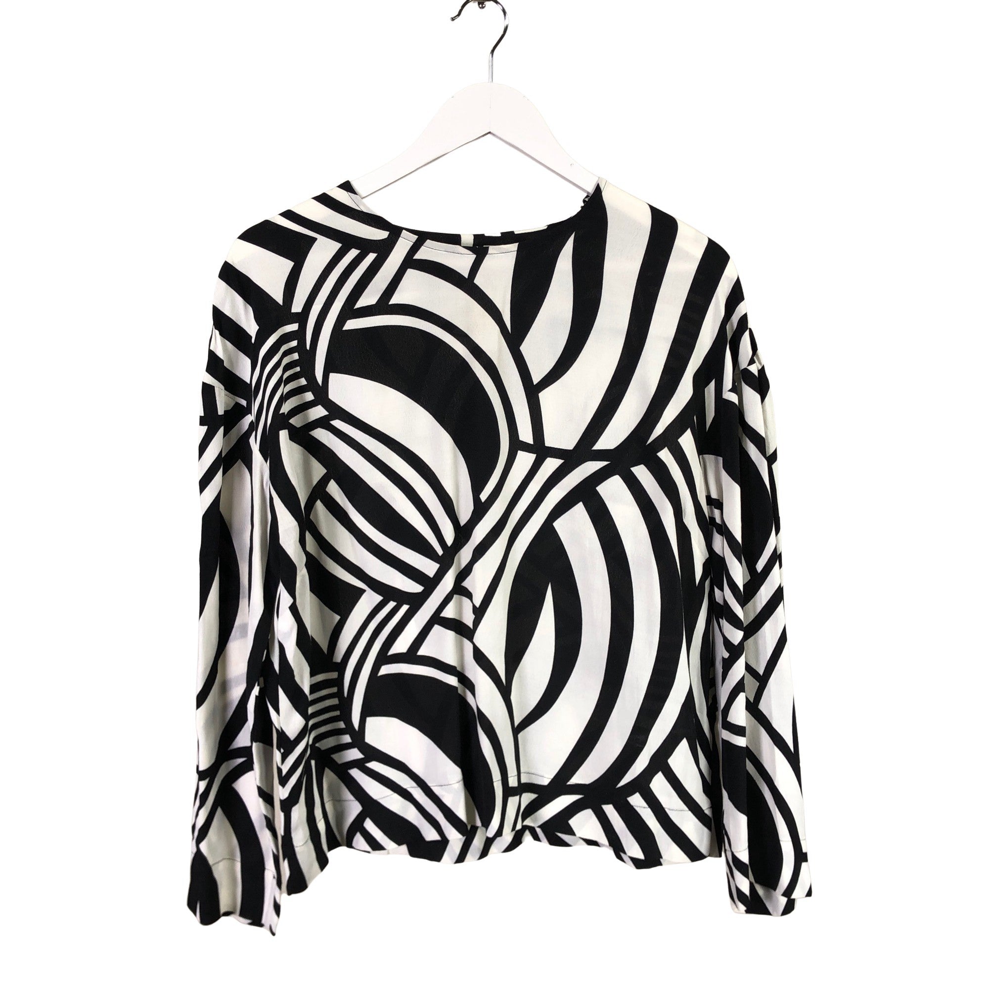 Women's Marimekko Blouse, size 36 (Black) | Emmy