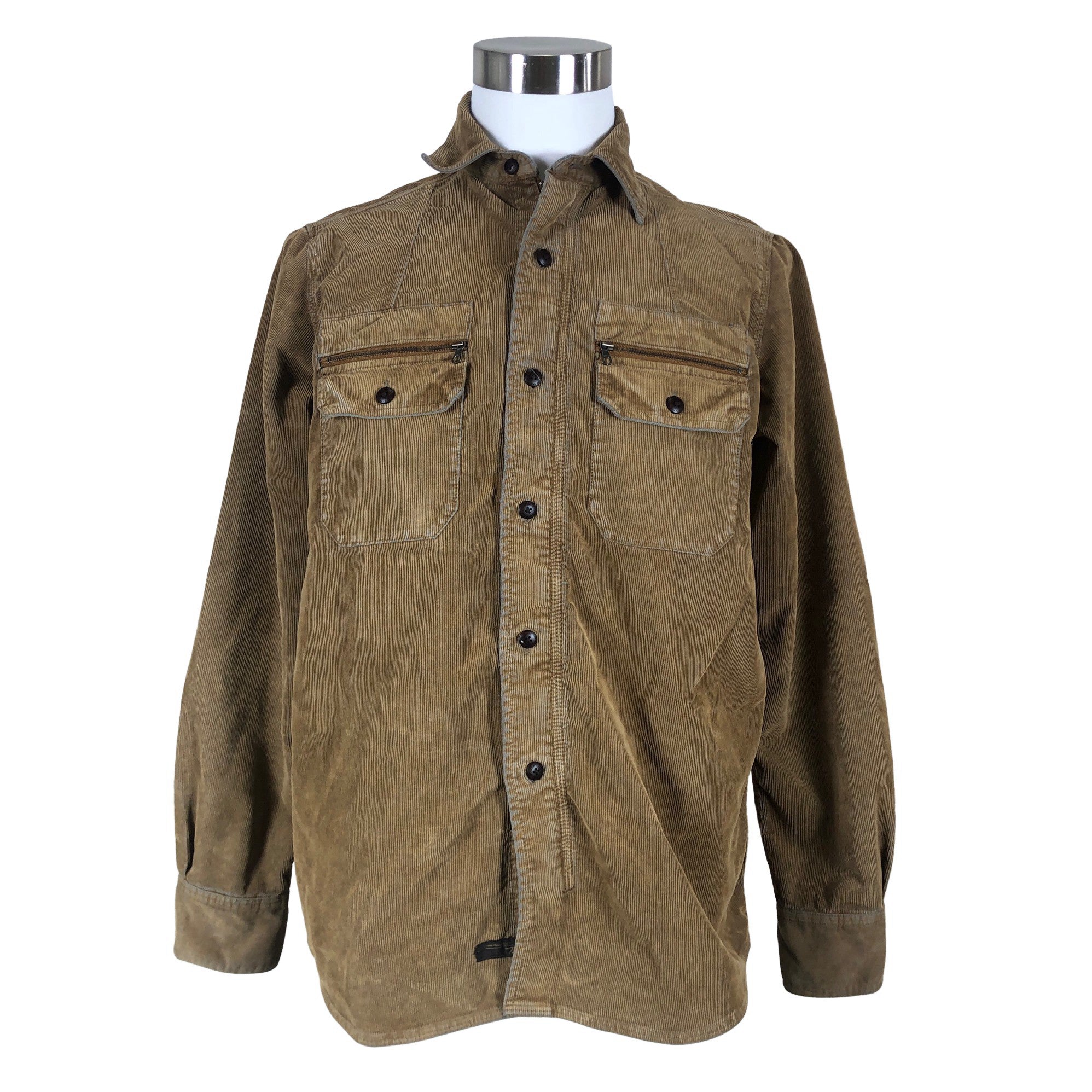 Men's Marlboro Classics Denim jacket, size L (Brown) | Emmy