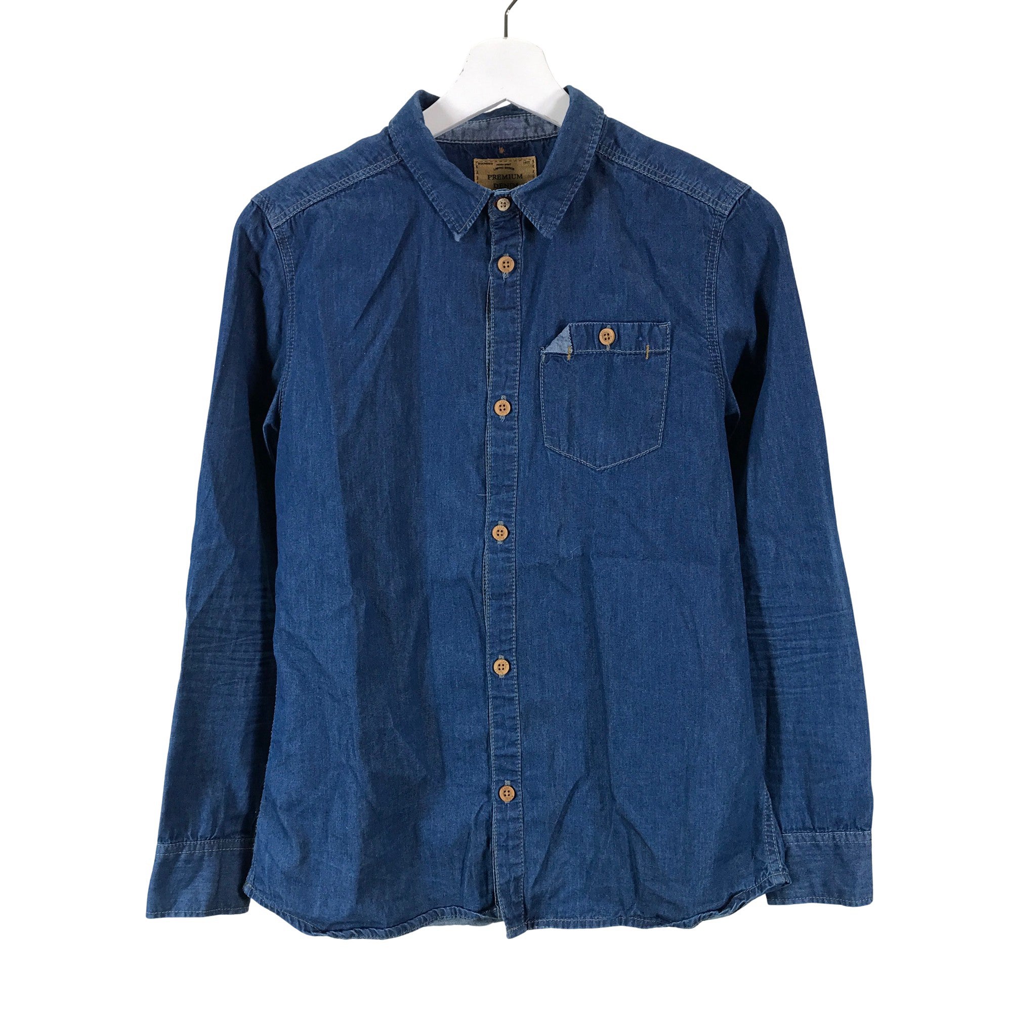 Boys' Zara Denim shirt, size 158 - 164 (Blue) | Emmy