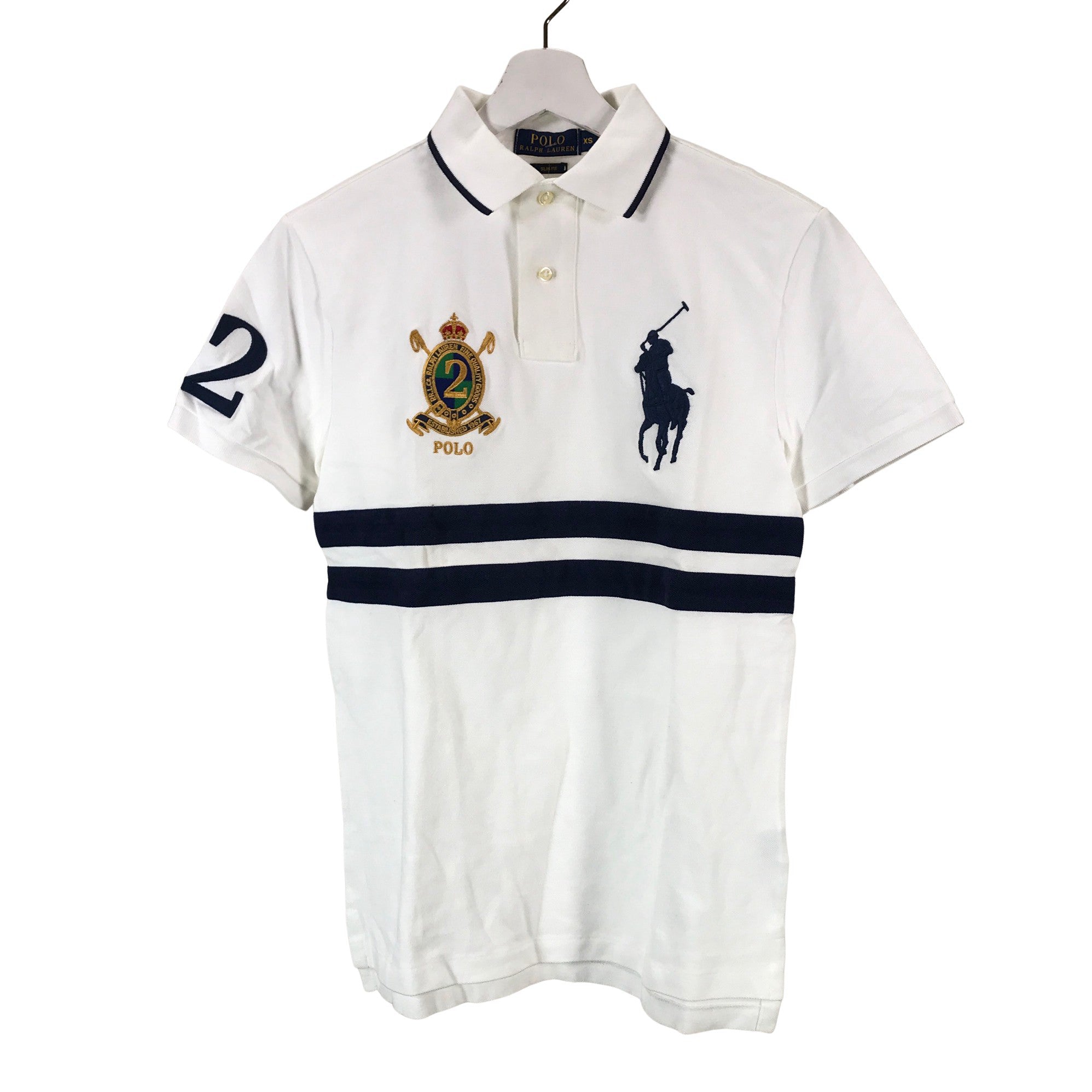 Men's Ralph Lauren Polo shirt, size XS (White) | Emmy