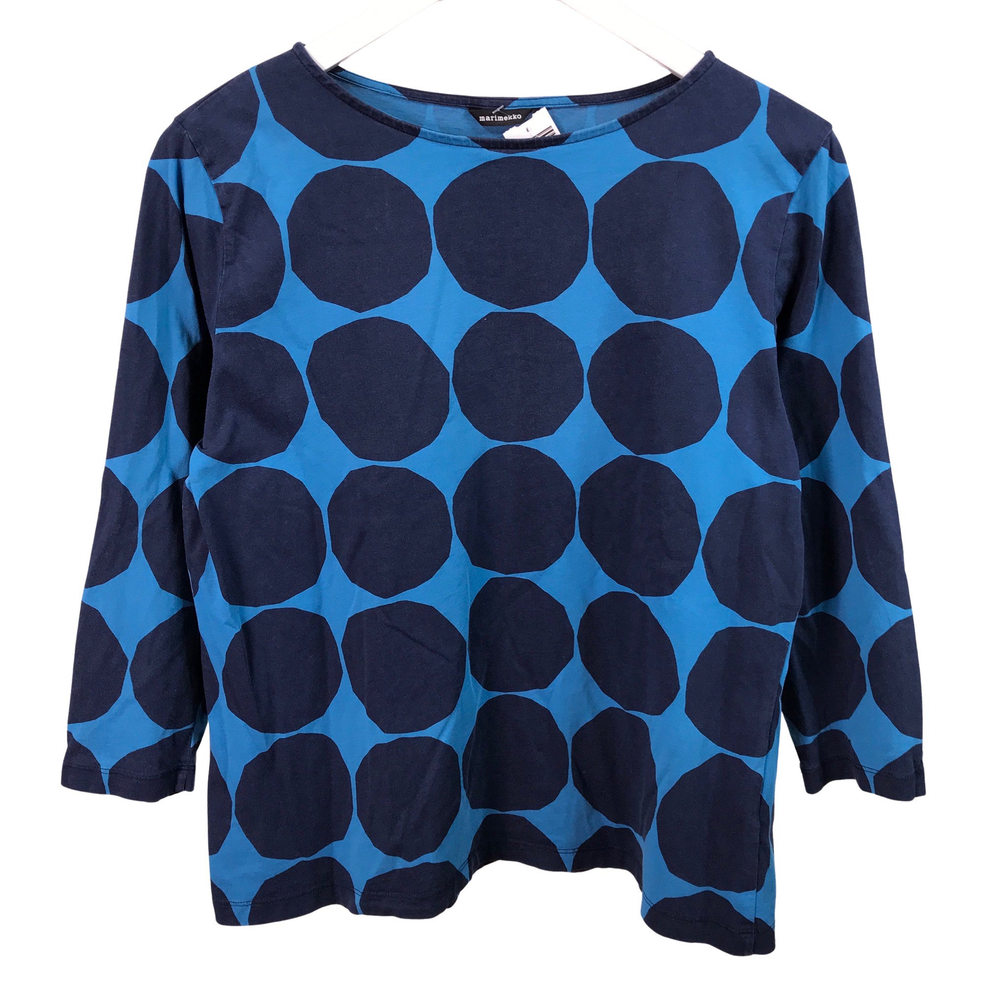 Women's Marimekko Tricot shirt, size 40 (Blue) | Emmy