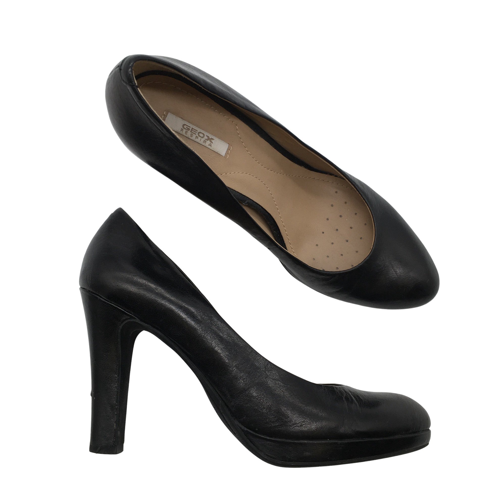 Punktlighed konto kam Women's Geox High heels, size 37 (Black) | Emmy