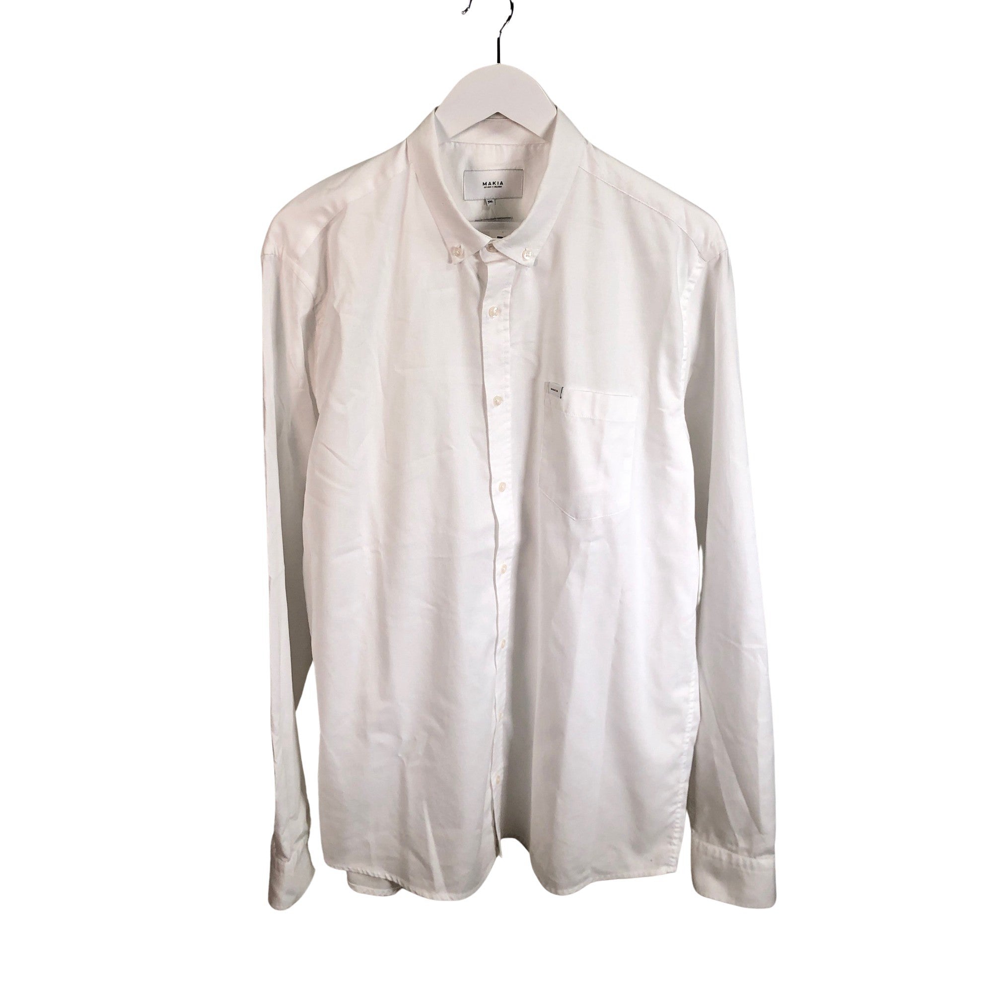 Men's Makia Collared shirt, size XXL (White) | Emmy