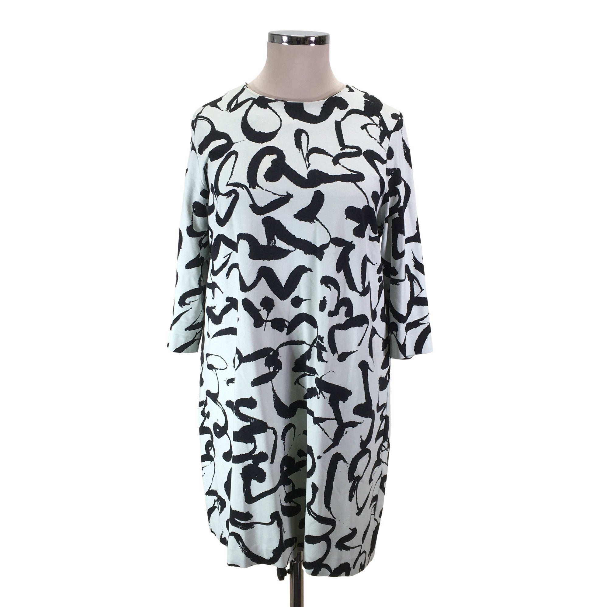 Women's Marimekko Tricot dress, size 42 (White) | Emmy