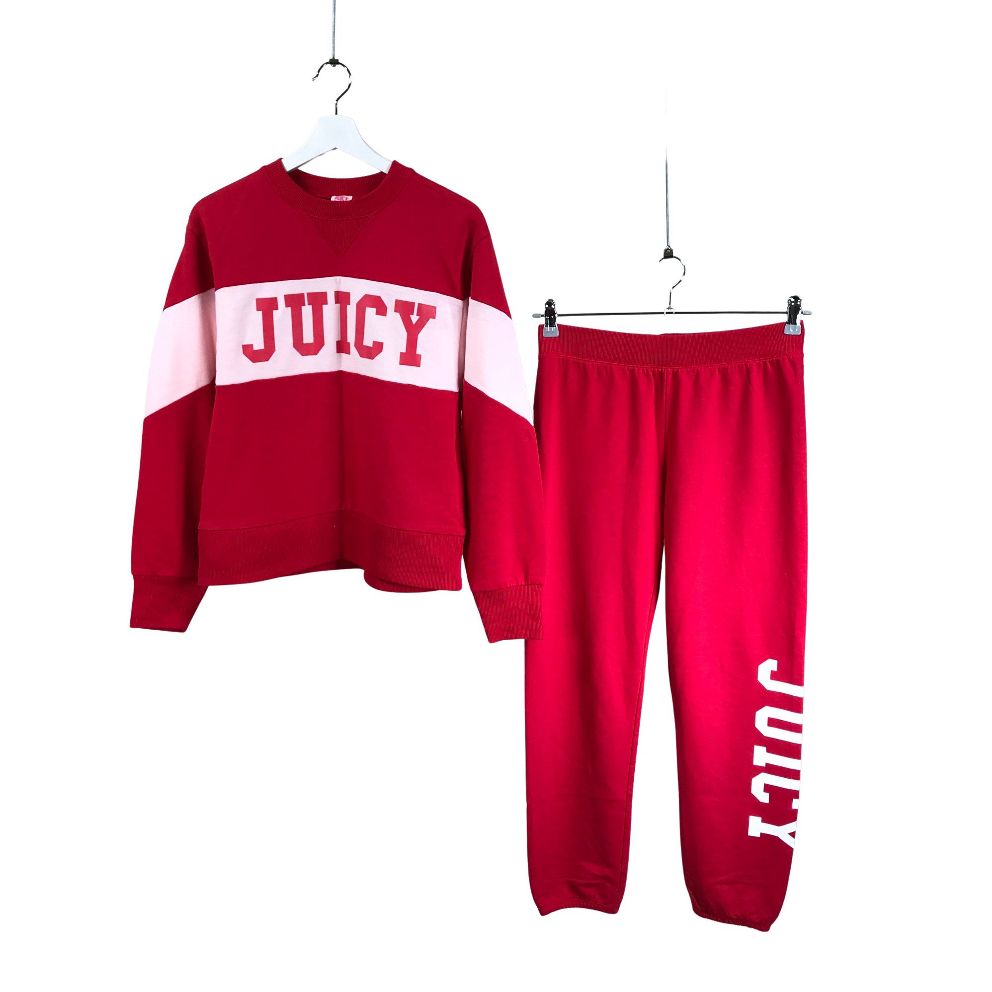 Women's Juicy Couture Sweatshirt and pants set, size 34 (Red) | Emmy