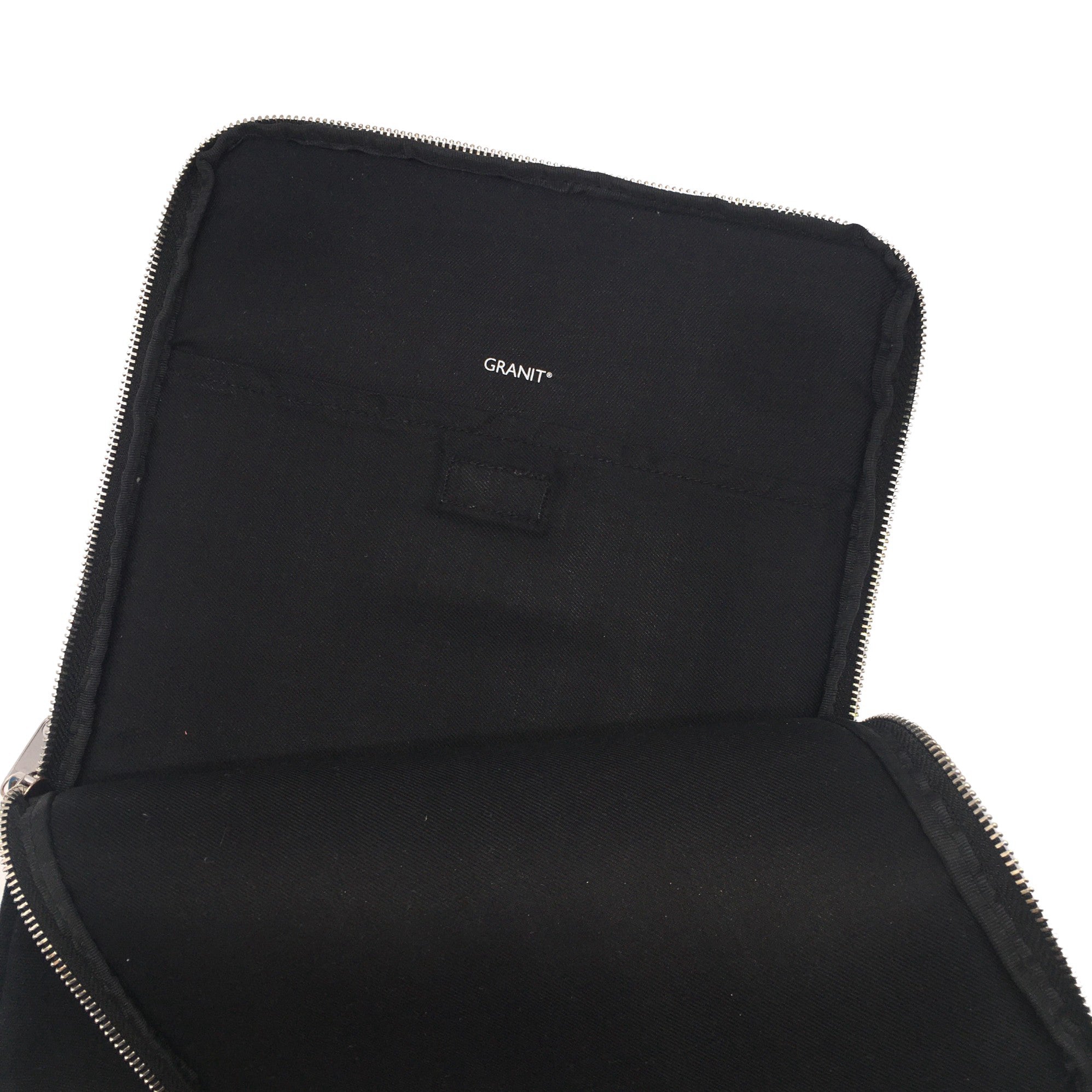 Unisex Granit Laptop bag, size Midi (Black) | Emmy