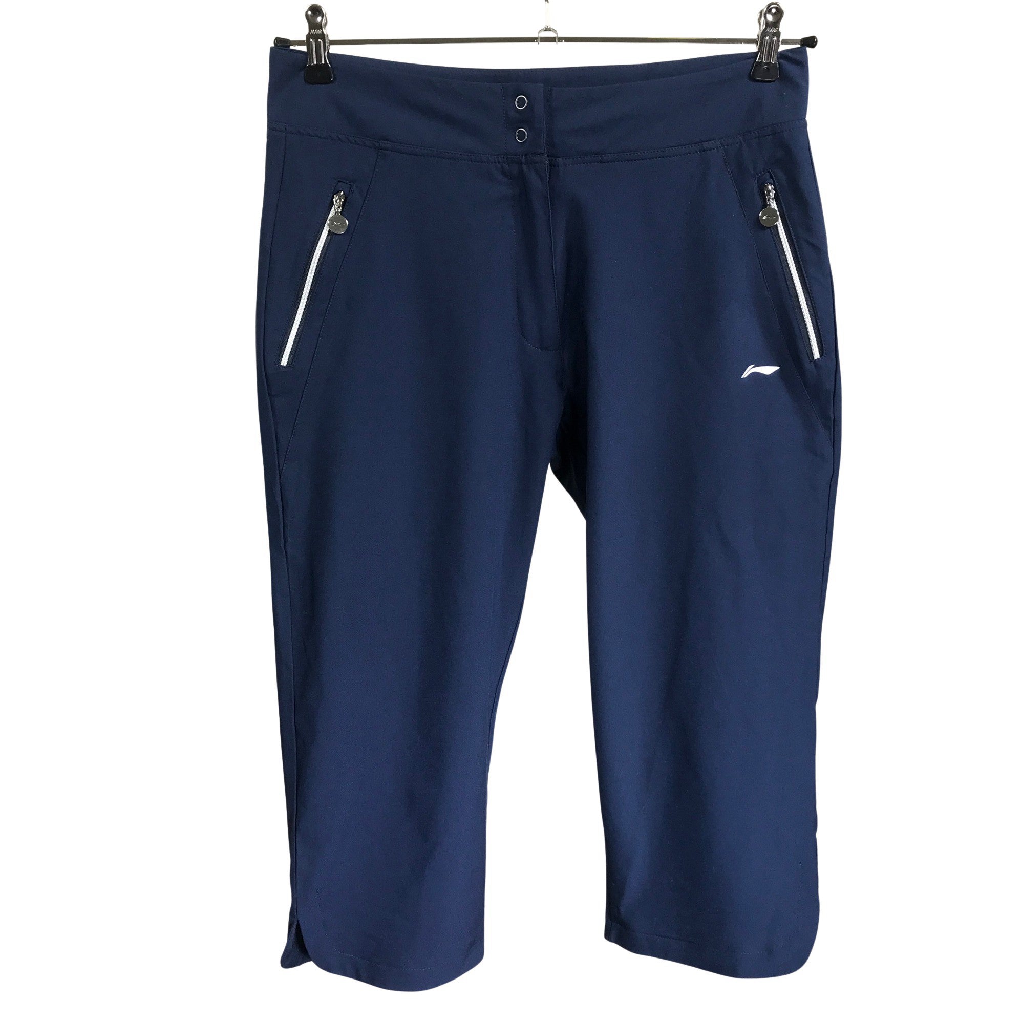 Women's Li-ning Sports capri pants, size 40 (Blue), athletic capri ...