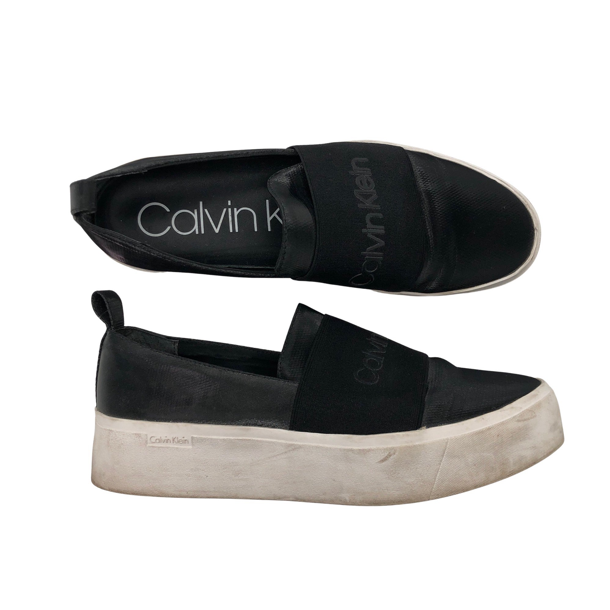 Women's Calvin Klein Loafers, size 36 (Black) | Emmy