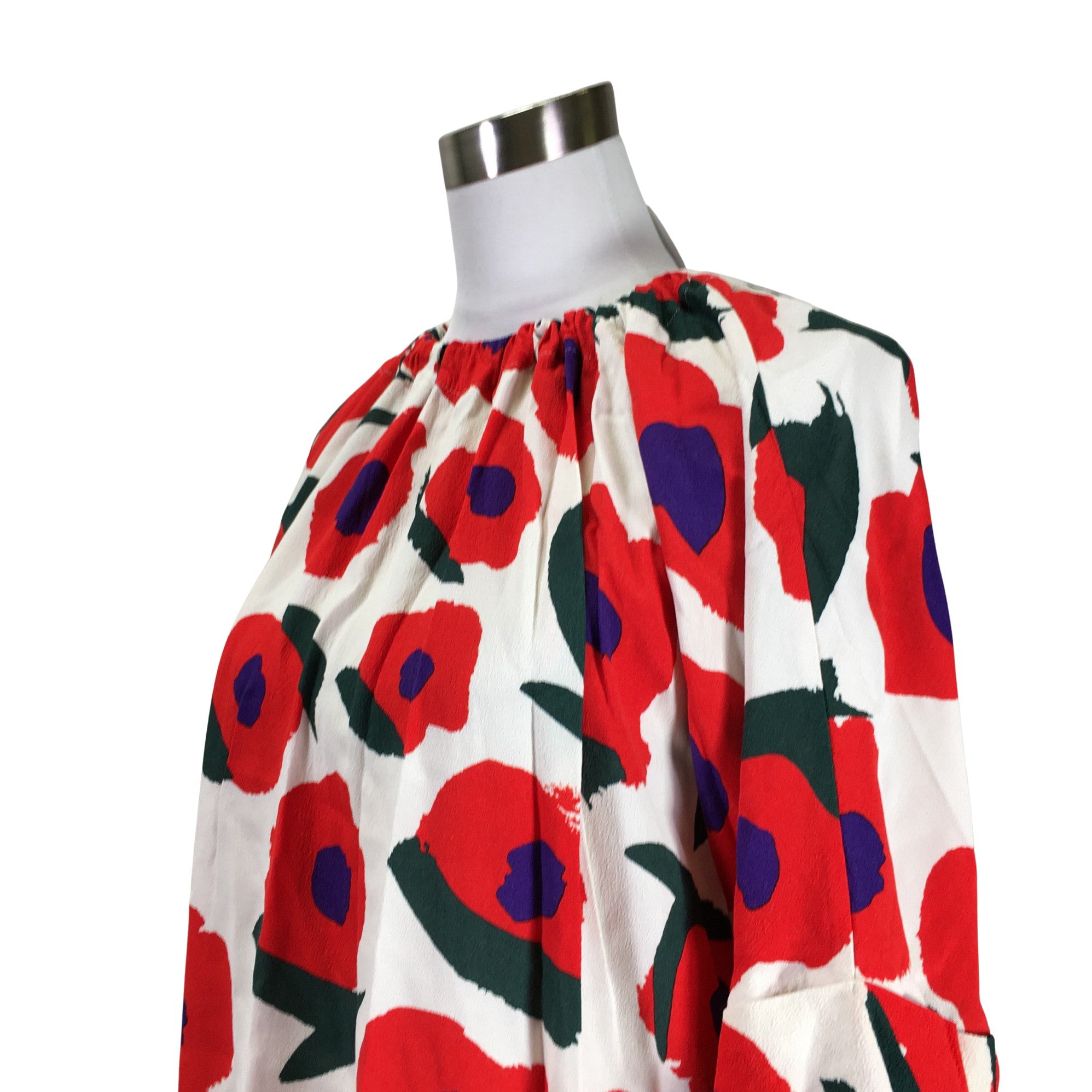 Women's Marimekko Schiffon dress, size 36 (Red) | Emmy